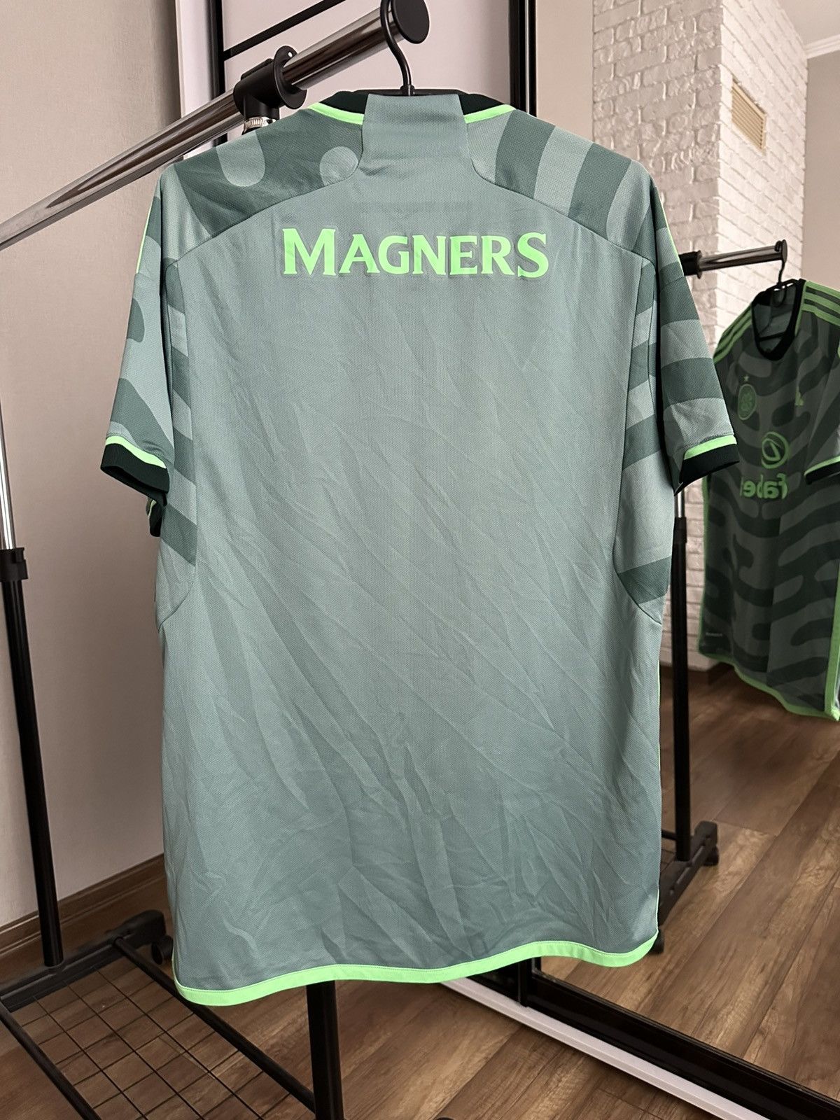 Adidas 2023/2024 Adidas Celtic FC Soccer Jersey T-Shirt Size US L / EU 52-54 / 3 - 4 Thumbnail