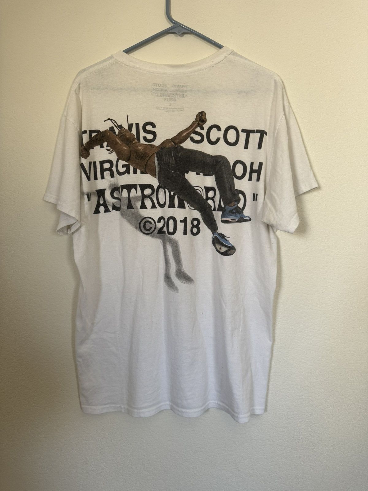 Off-White × Travis Scott Off-White Travis Scott Astroworld Pocket Tee size L Size US L / EU 52-54 / 3 - 4 Thumbnail