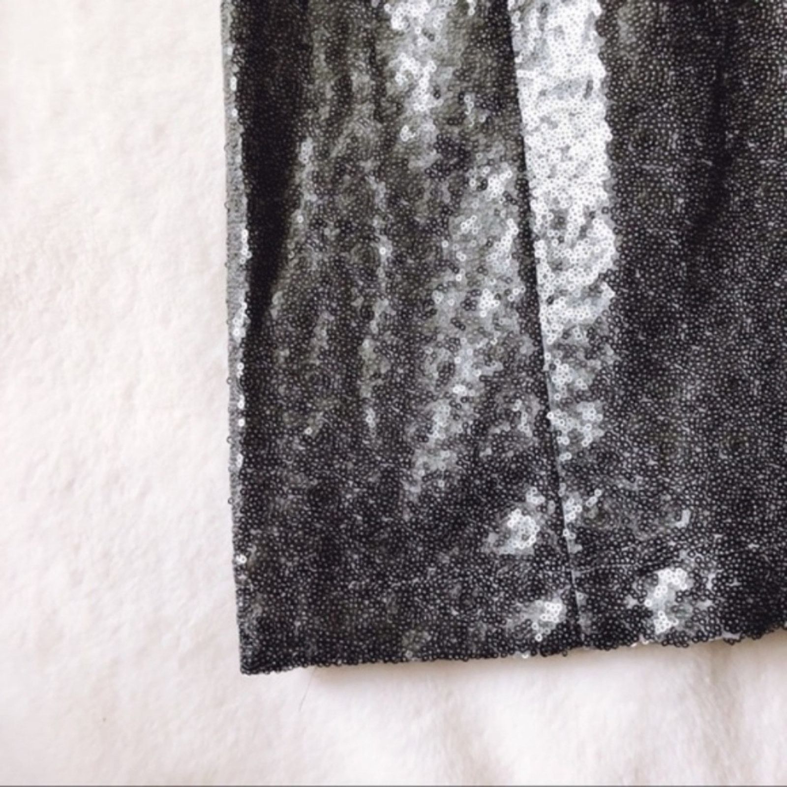 Other New York & Company Gray Sequin Sheath Dress Size S / US 4 / IT 40 - 2 Thumbnail