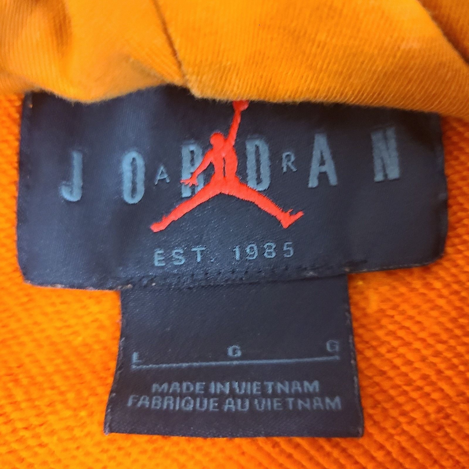 Jordan Brand Nike Air Jordan Zion Williamson Hoodie Men Size Large Orange Size US L / EU 52-54 / 3 - 4 Thumbnail