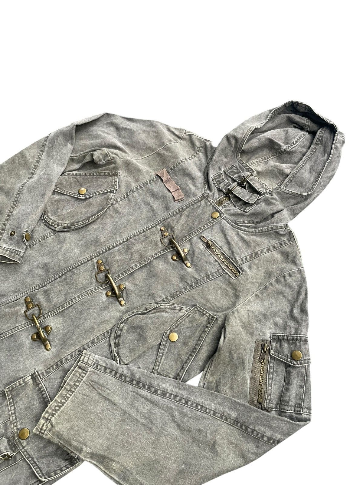 Japanese Brand Crazy Angel Parka Jacket Size US M / EU 48-50 / 2 - 2 Thumbnail