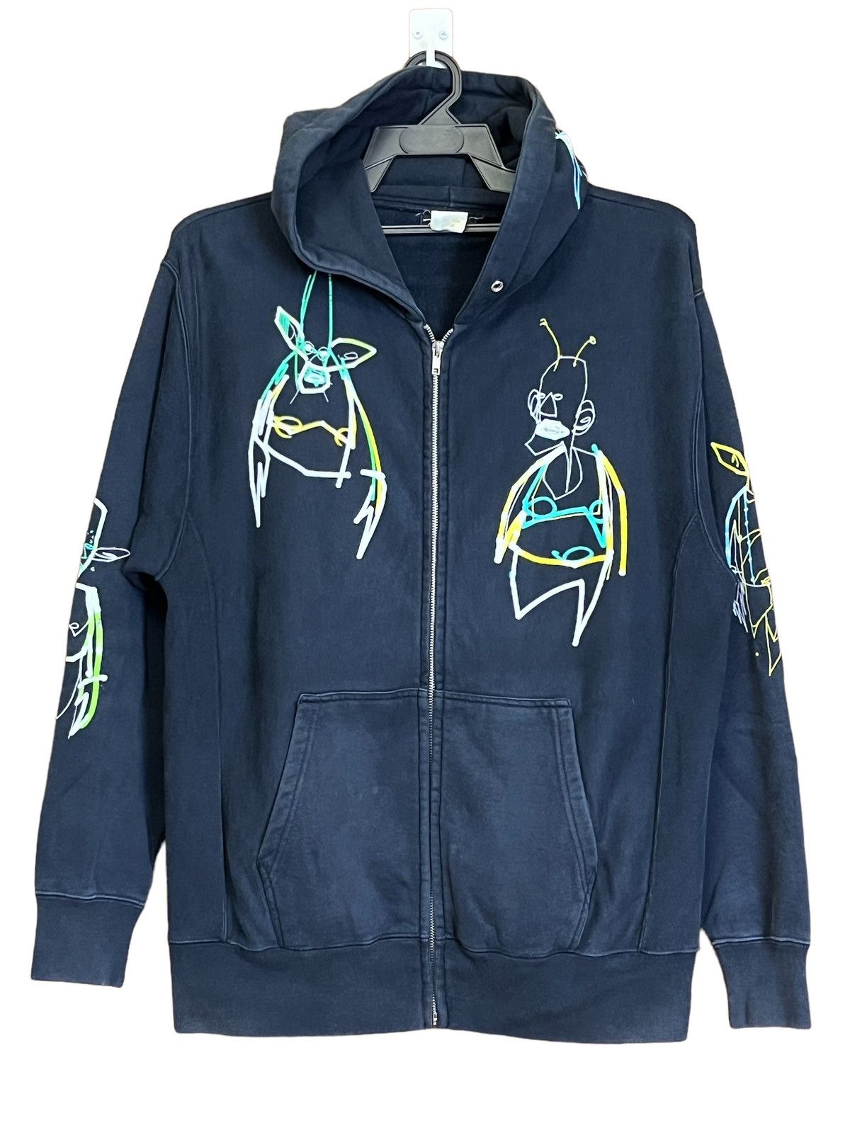 トップス FUTURA LABORATORIES HOODIE Futura Laboratories Uniqlo Pointman Graffiti Sketch Hoodie