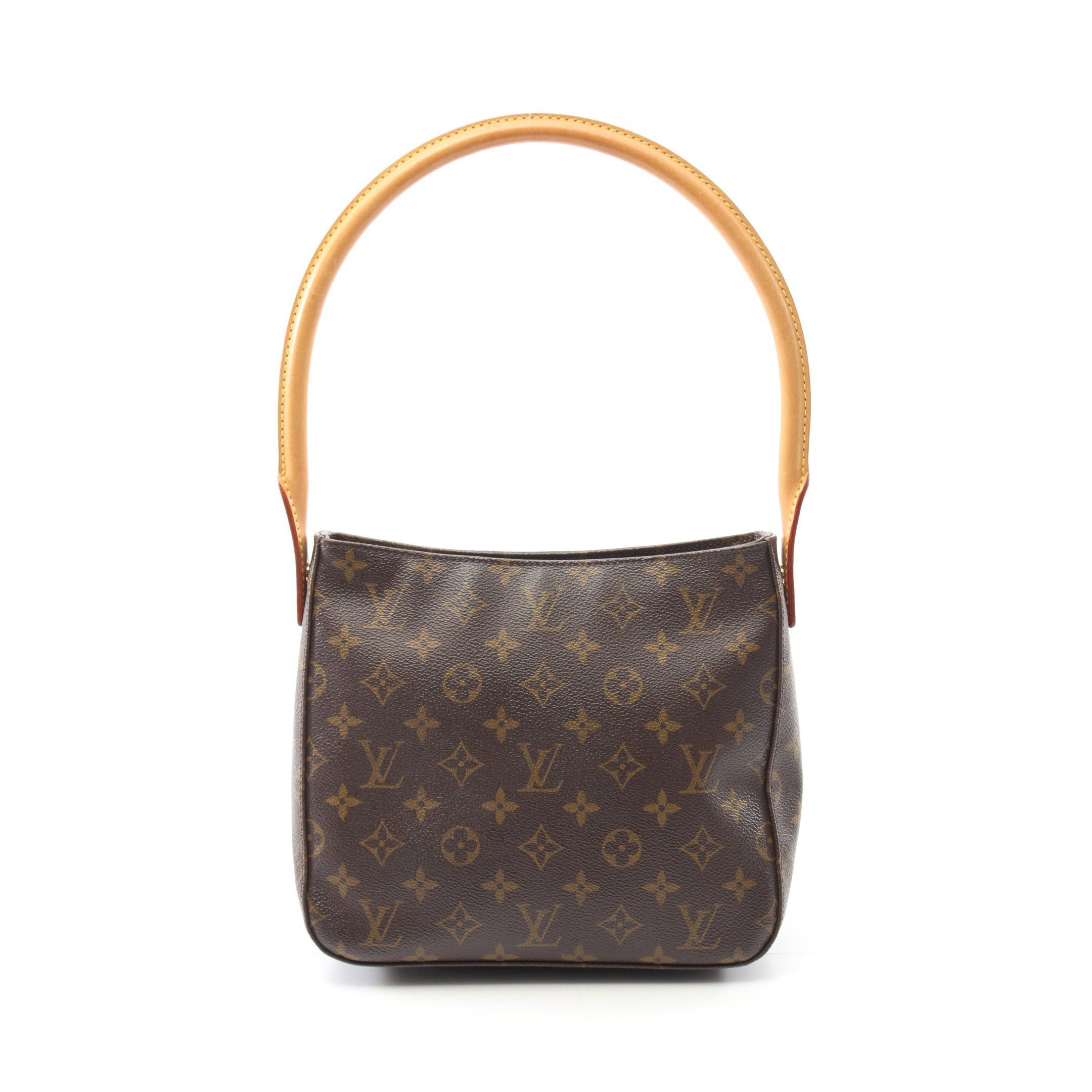 Louis Vuitton Louis Vuitton Looping Mm Monogram Shoulder Bag Leather Brown Size ONE SIZE - 1 Thumbnail