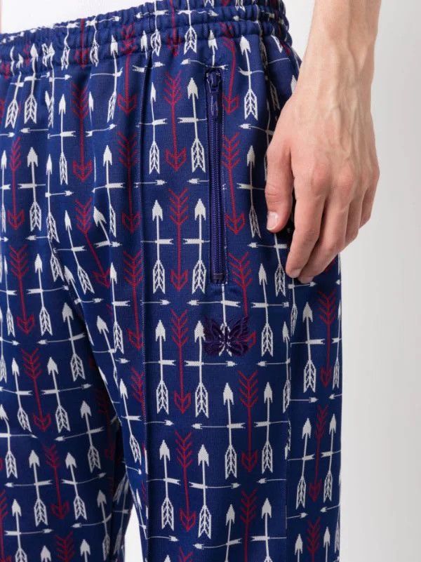 Needles !DS! DS23 Needles "Arrows" Butterfly Logo Blue Track Pants Size US 32 / EU 48 - 11 Thumbnail