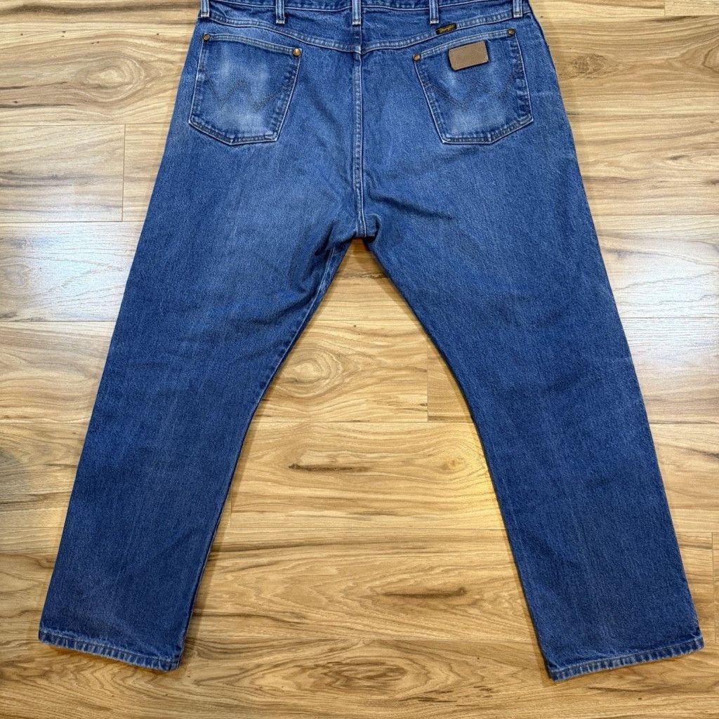 Wrangler Wrangler Cowboy Cut Mens Jeans W42 L30 Prewashed Size US 42 / EU 58 - 3 Thumbnail
