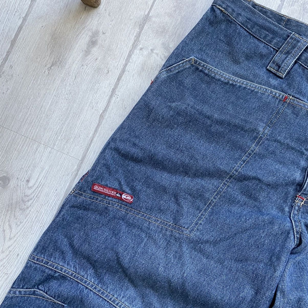 Quiksilver Vintage Surf Quiksilver loose denim shorts Y2K rip curl fubu Size US 34 / EU 50 - 5 Thumbnail