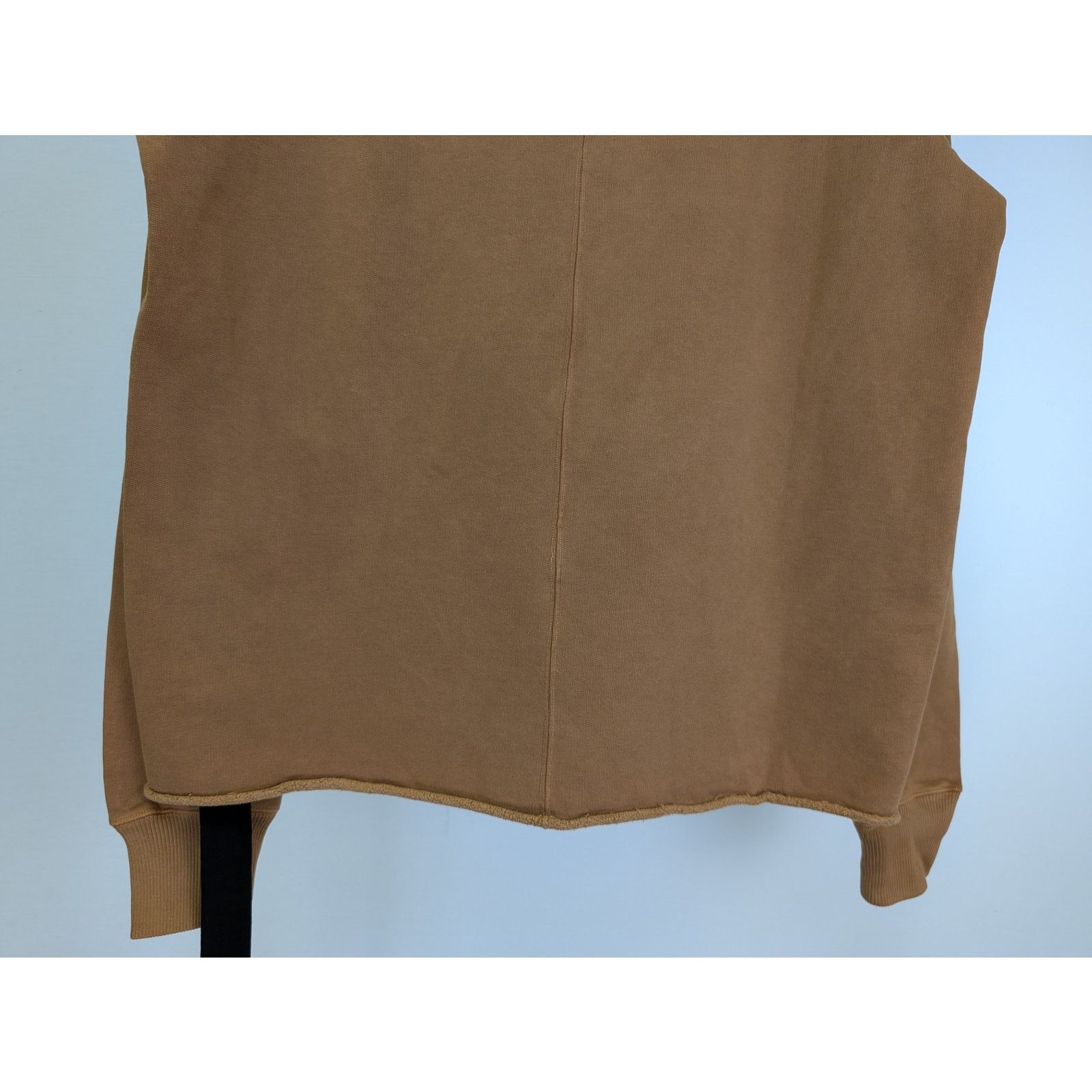 Rick Owens o1rshd1 Crewneck Sweatshirt in Khaki Brown Size US L / EU 52-54 / 3 - 7 Thumbnail