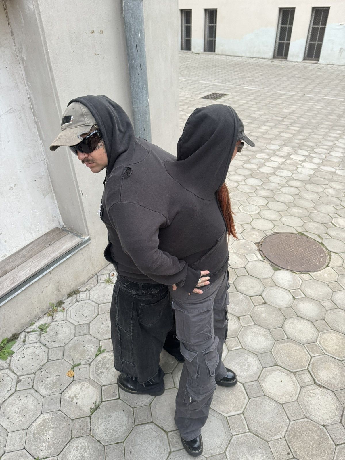 Yohji Yamamoto YOHJI YAMAMOTO x RequaL Wildside Deconstructed Hoodie Size US L / EU 52-54 / 3 - 3 Thumbnail