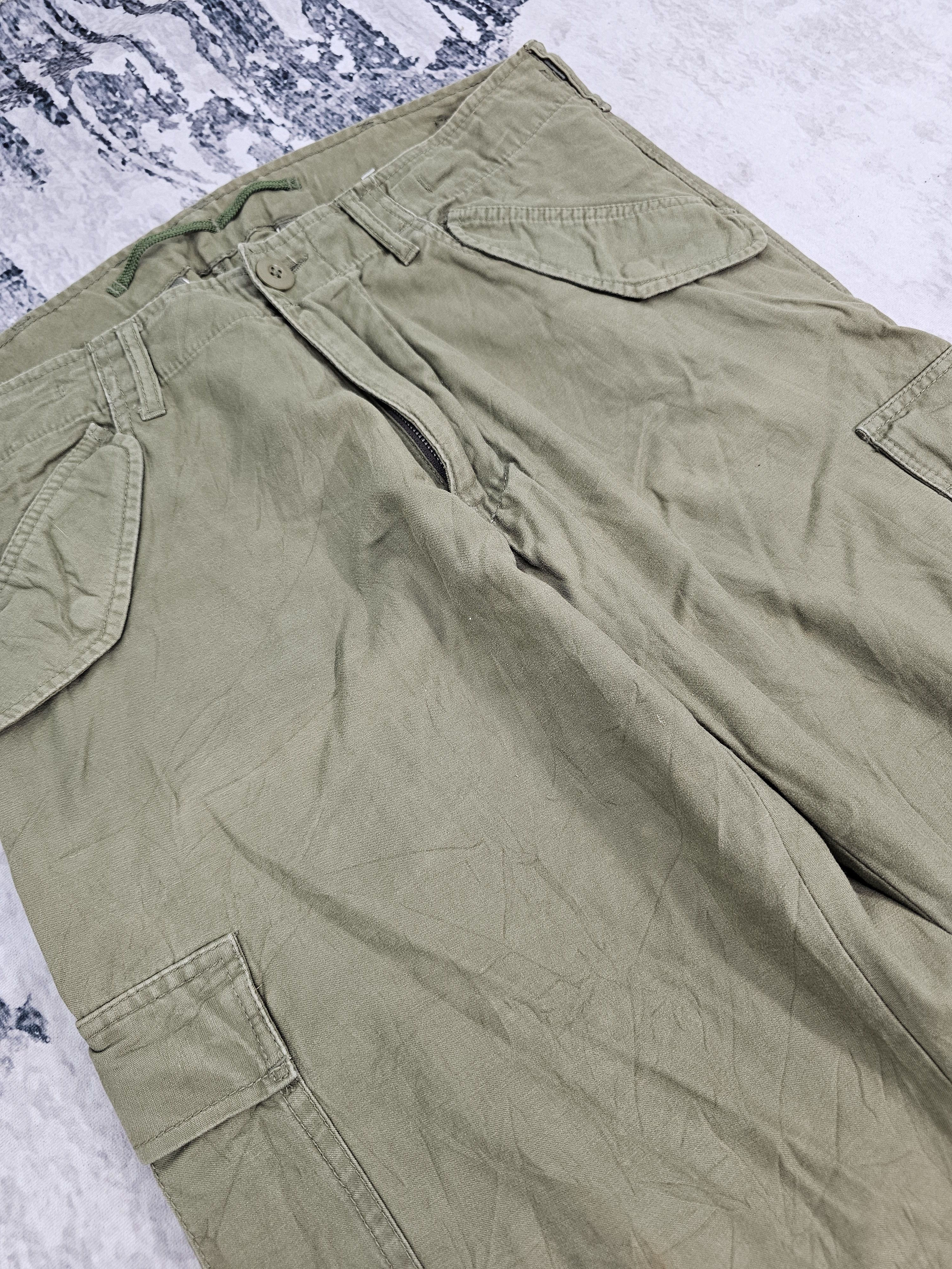 Japanese Brand BACK NUMBER Cargo Tactical Hunting Military Pants JB0284 Size US 35 - 13 Thumbnail