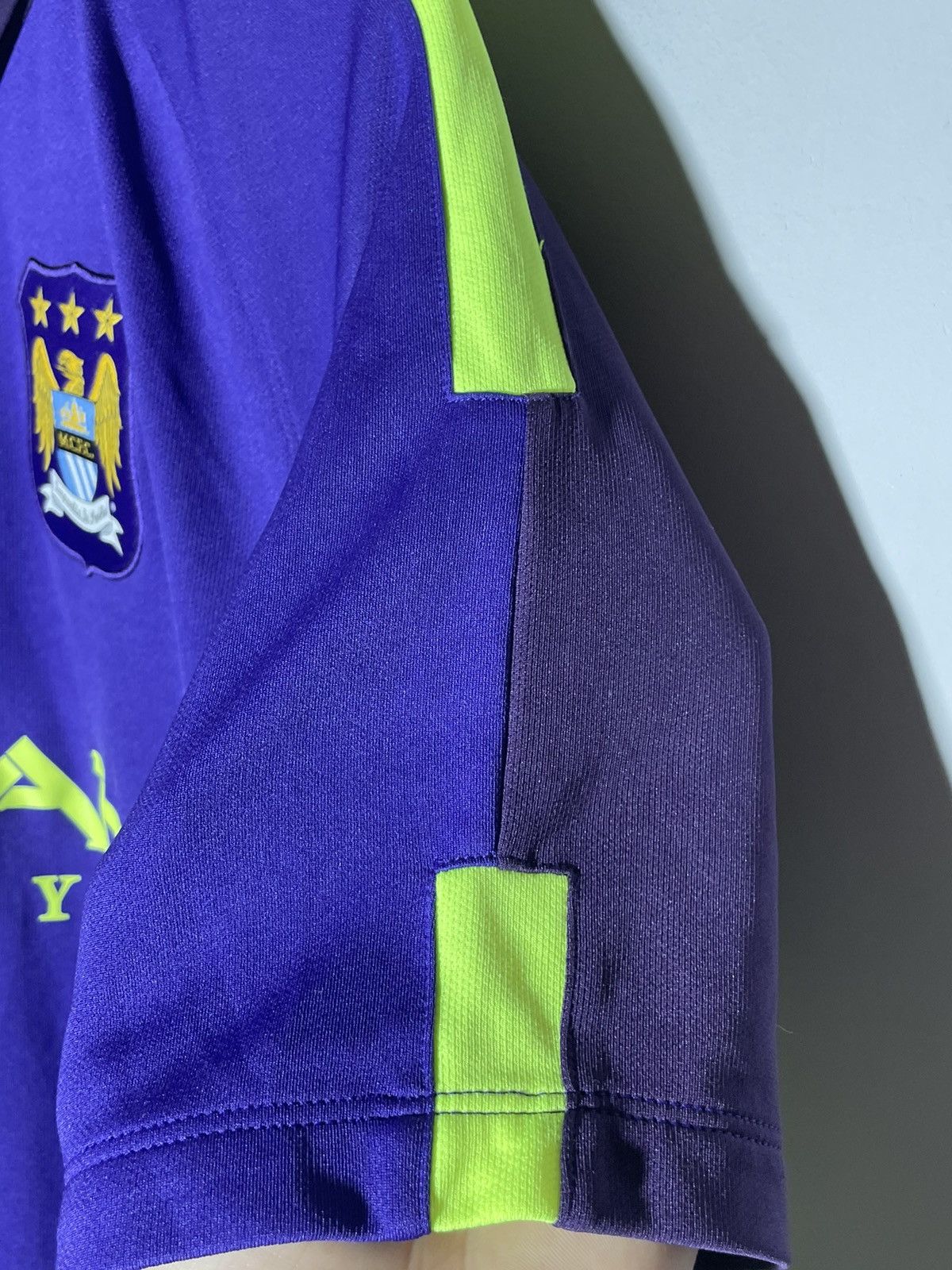 Nike Manchester City Nike 2014/15 Third Y2k Football Shirt Size US L / EU 52-54 / 3 - 8 Thumbnail