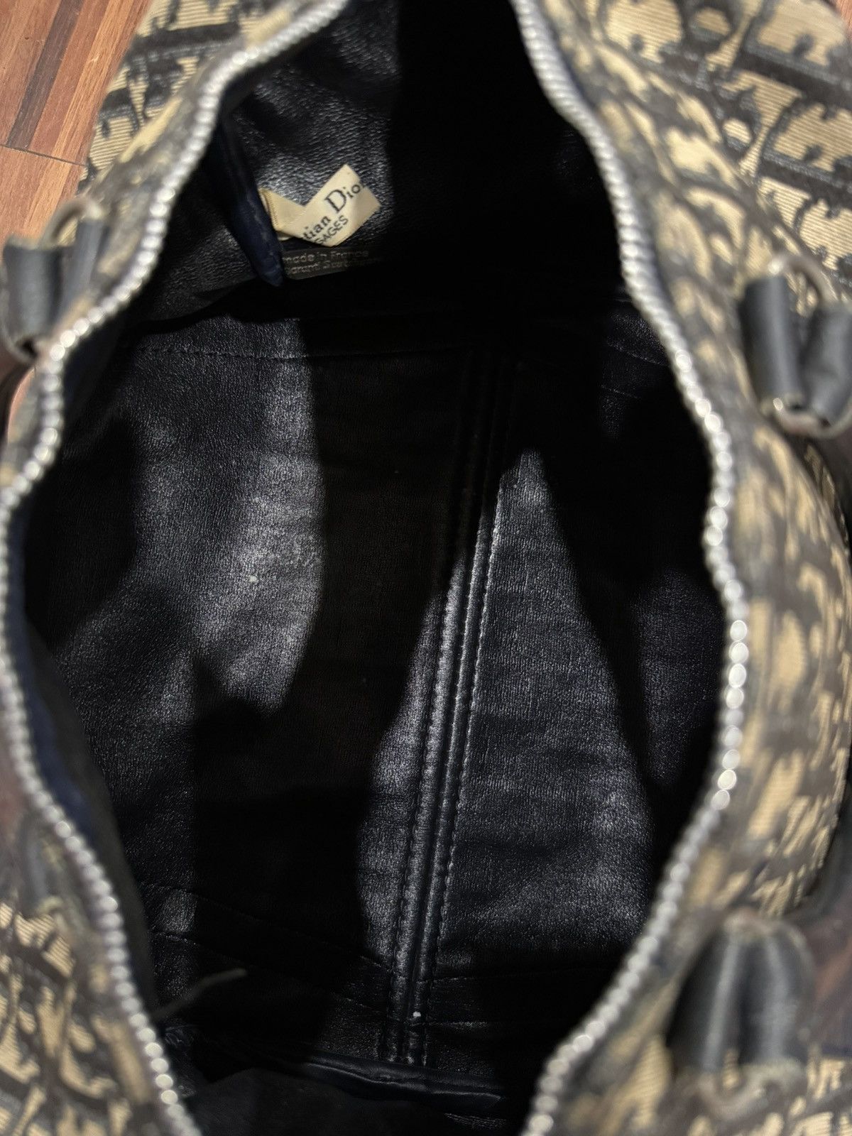 Dior Vintage - Dior Boston Trotter Monogram Bag Size ONE SIZE - 12 Thumbnail