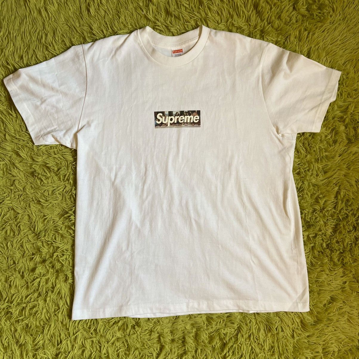 【Supreme】ミラノ オープニング ボックス ロゴTシャツ Yahoo!オークション - XL Milan Opening Box Logo Tee milano