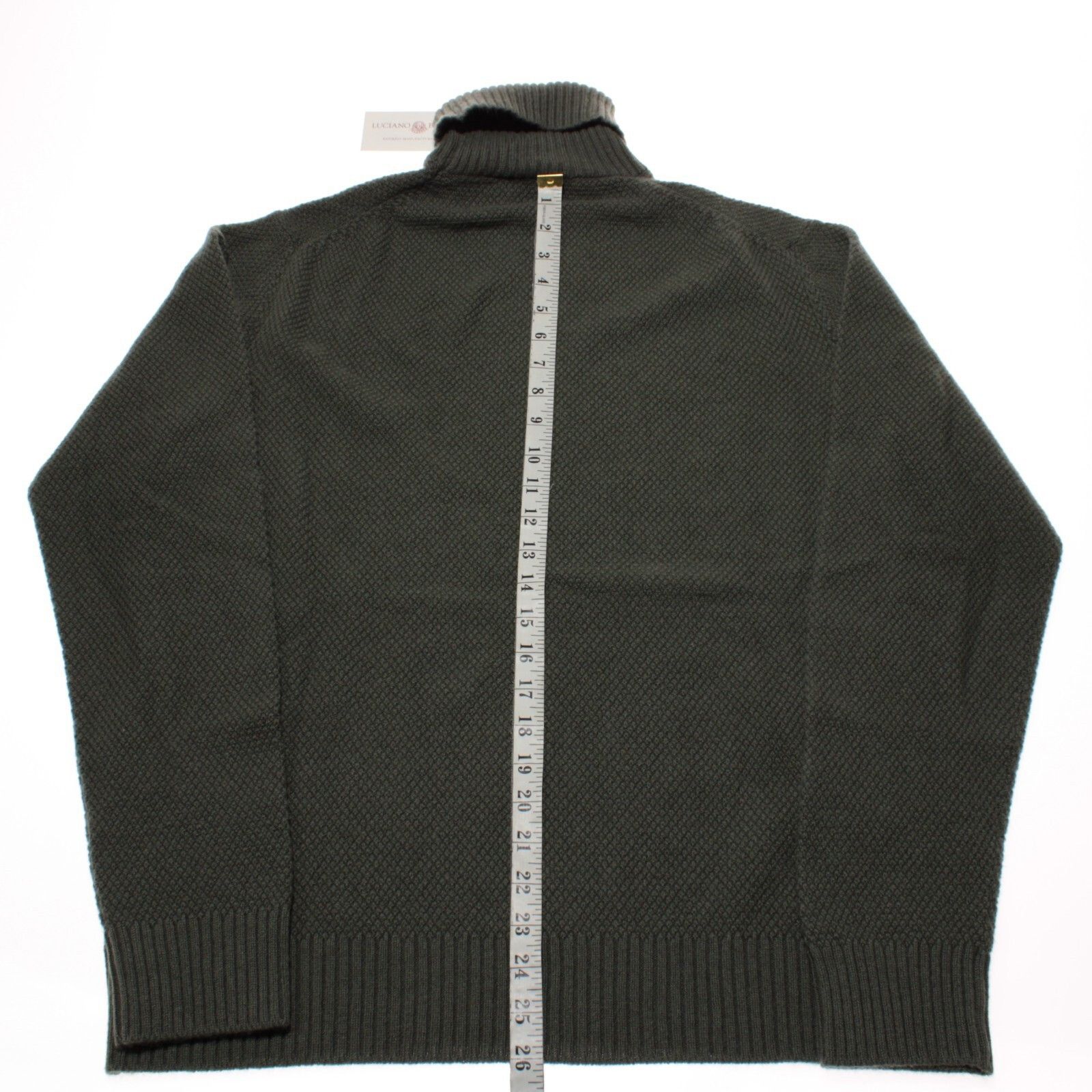 Luciano Barbera Luciano Barbera Sweater Size US M in Green Size US M / EU 48-50 / 2 - 7 Thumbnail