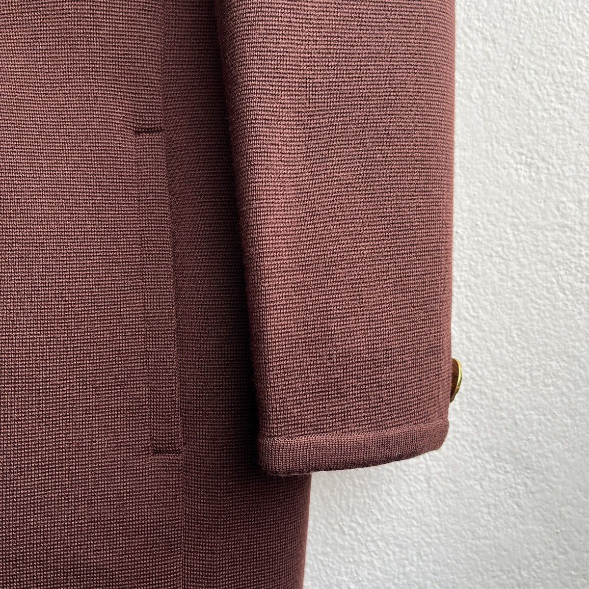 Yves Saint Laurent RARE VINTAGE YVES SAINT LAURENT WOOL DOUBLE BREASTED COAT Size US M / EU 48-50 / 2 - 8 Thumbnail