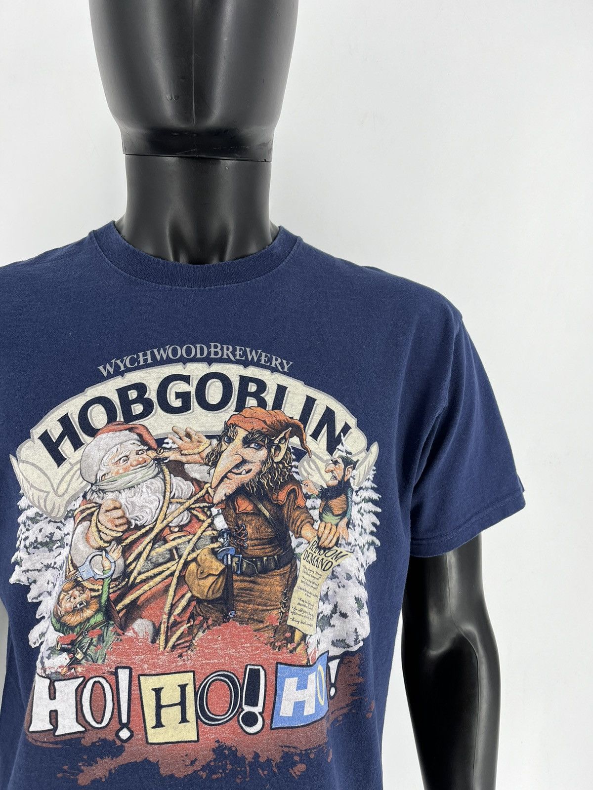 Vintage Vintage 90s Wychwood Brewery Hobgoblin T-shirt Men’s Size L Size US L / EU 52-54 / 3 - 7 Thumbnail