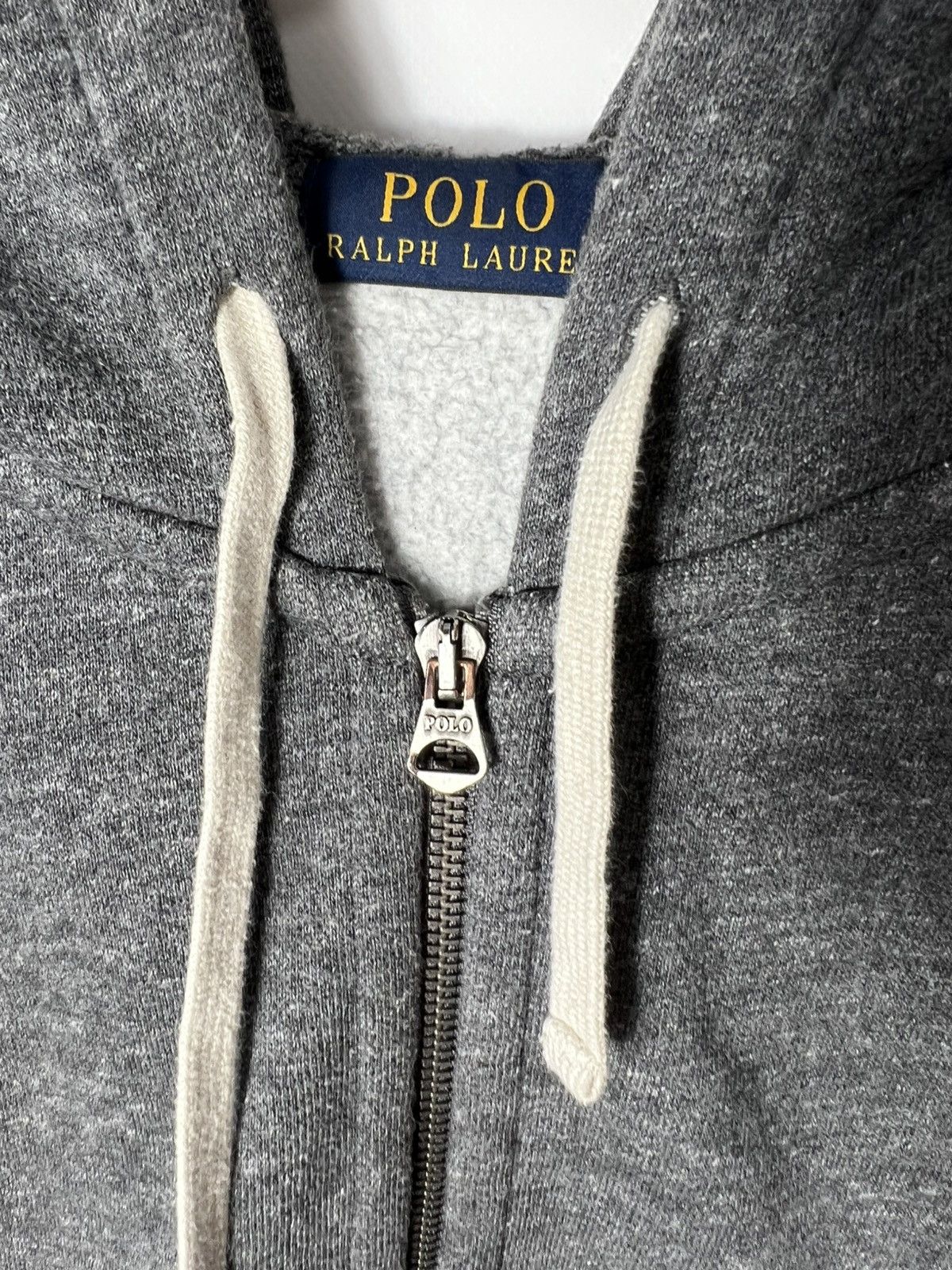 Polo Ralph Lauren Vintage streetwear y2k Polo Ralph Lauren Gray Zip Hoodie Size US XXL / EU 58 / 5 - 4 Thumbnail