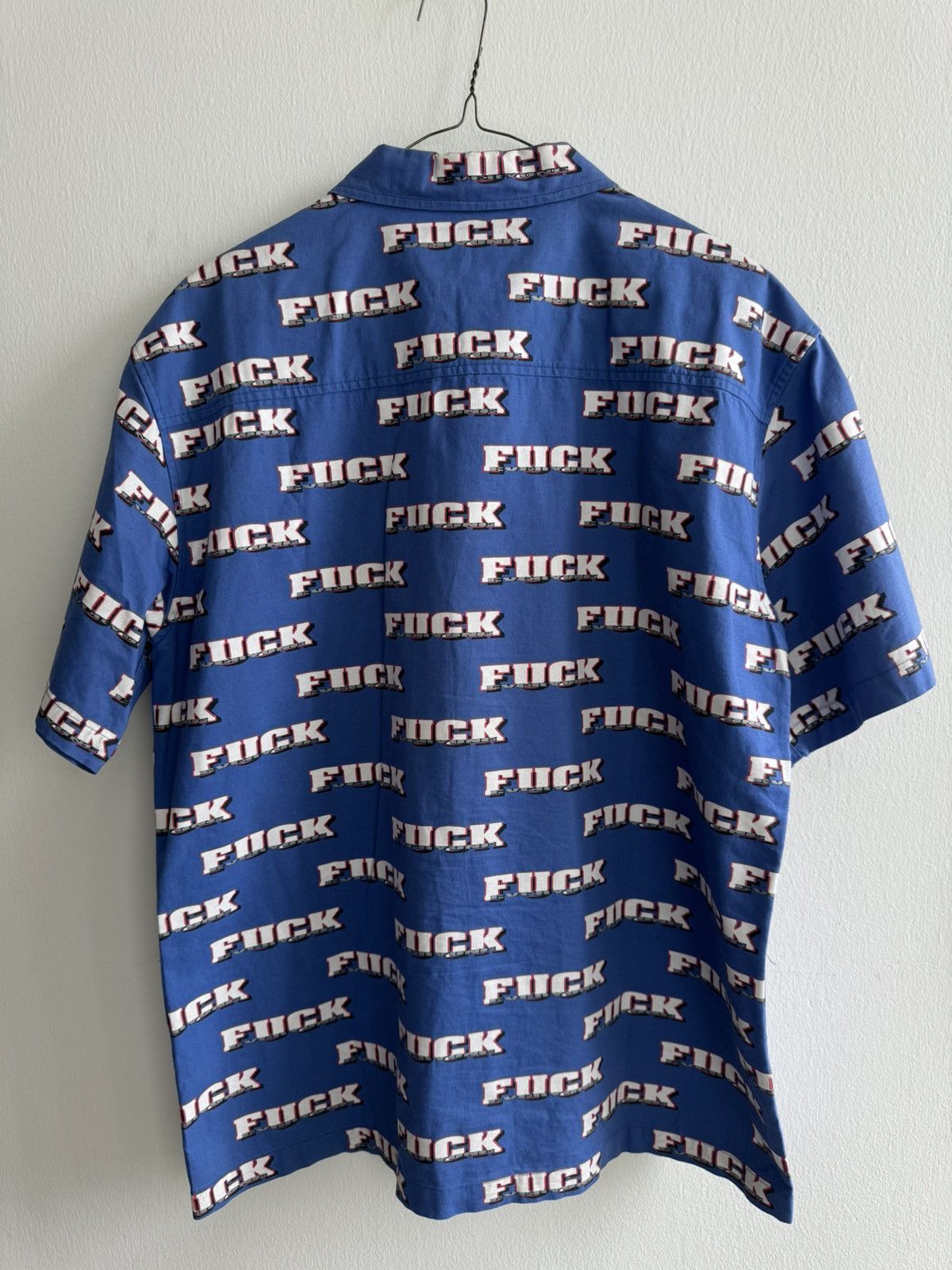 Fuck The Population Fuck Everyone Button Up Shirt Size US M / EU 48-50 / 2 - 2 Thumbnail