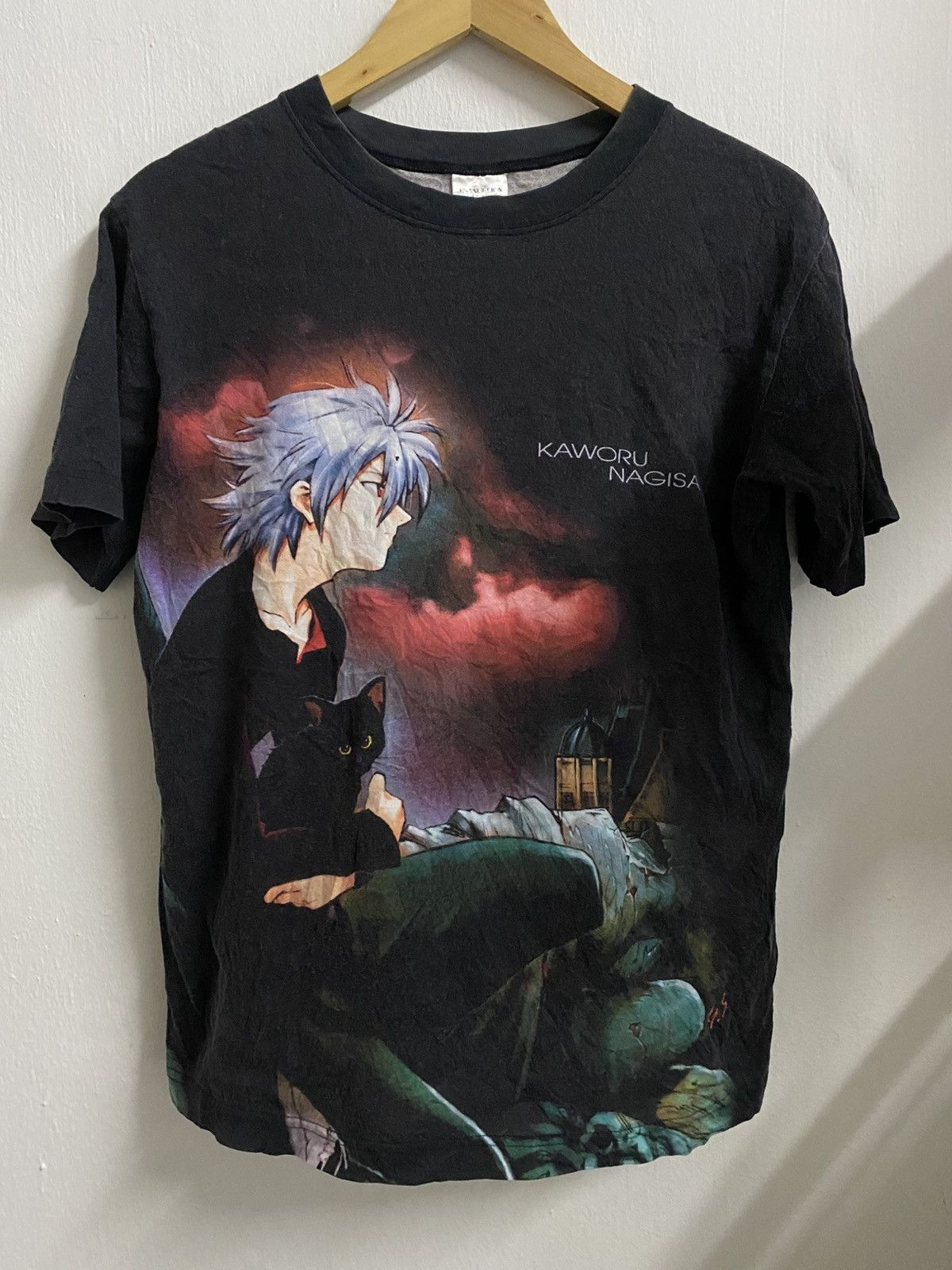 Anime Vintage Neon Genesis Evangelion Kaworu Nagisa Size US M / EU 48-50 / 2 - 1 Thumbnail