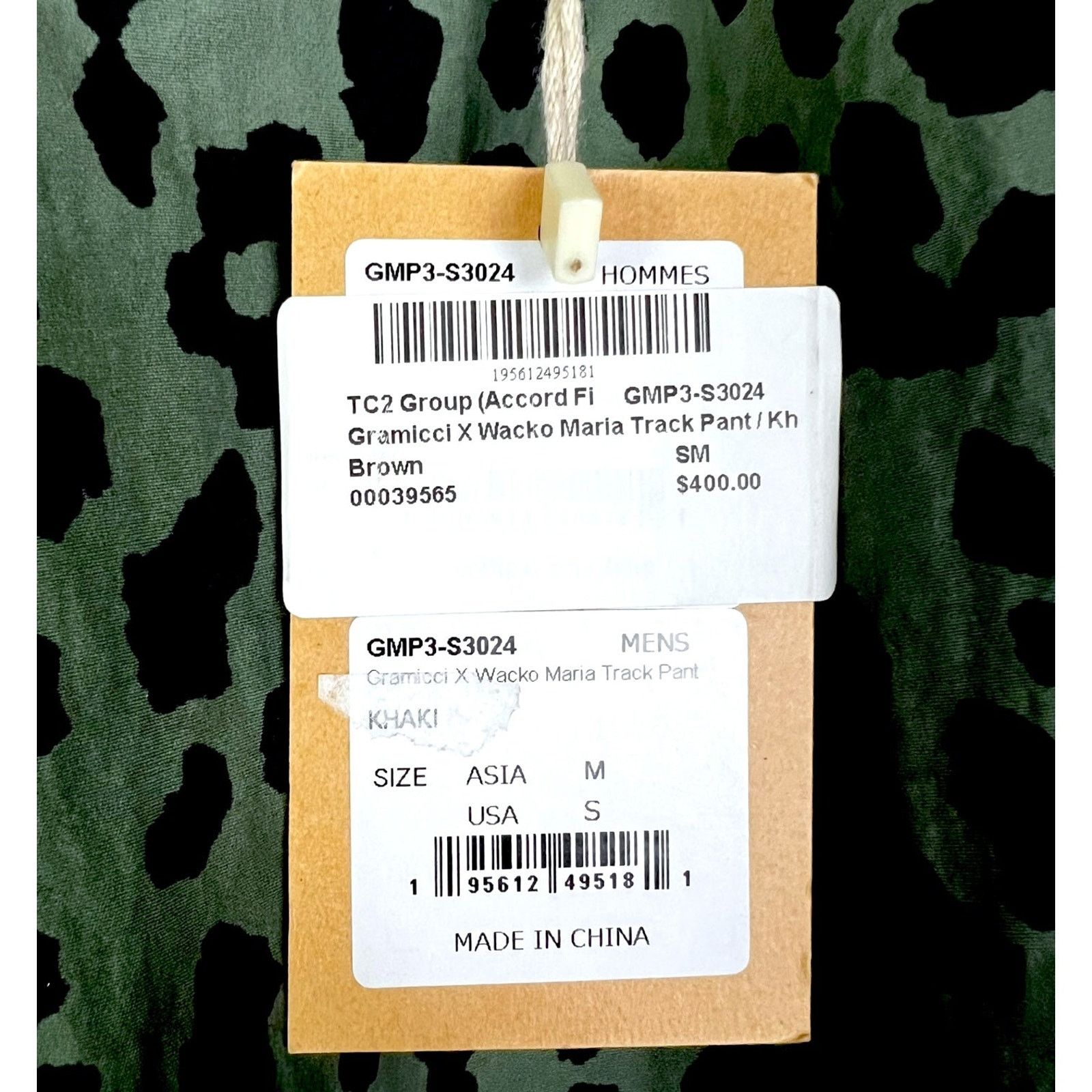 Wacko Maria Men's Gramicci x Wacko Maria Green Jogger Pants Sm Size US 30 / EU 46 - 7 Thumbnail