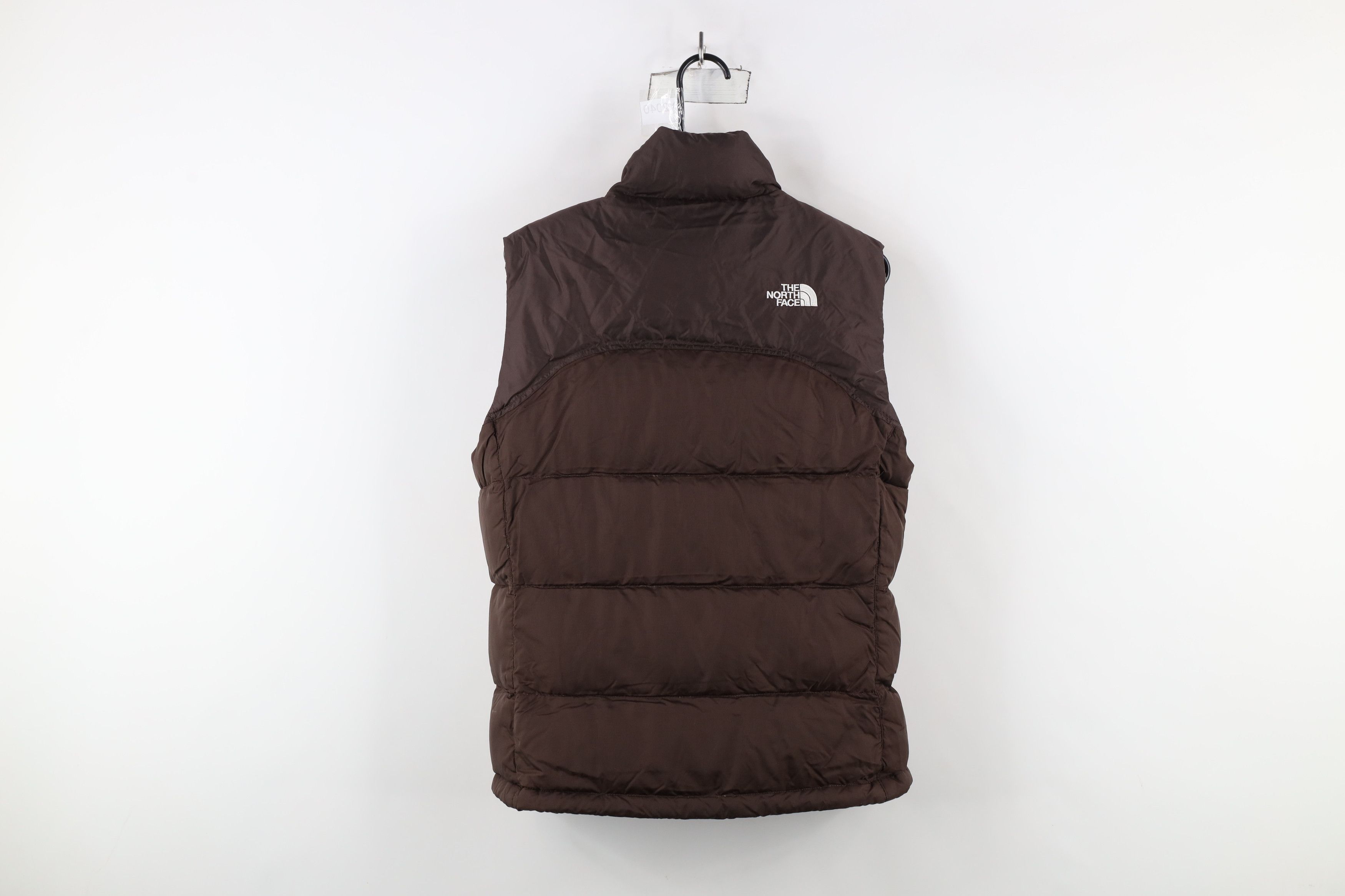 The North Face × Vintage Vintage The North Face Fill Nuptse Puffer Vest Jacket Brown Size M / US 6-8 / IT 42-44 - 13 Thumbnail