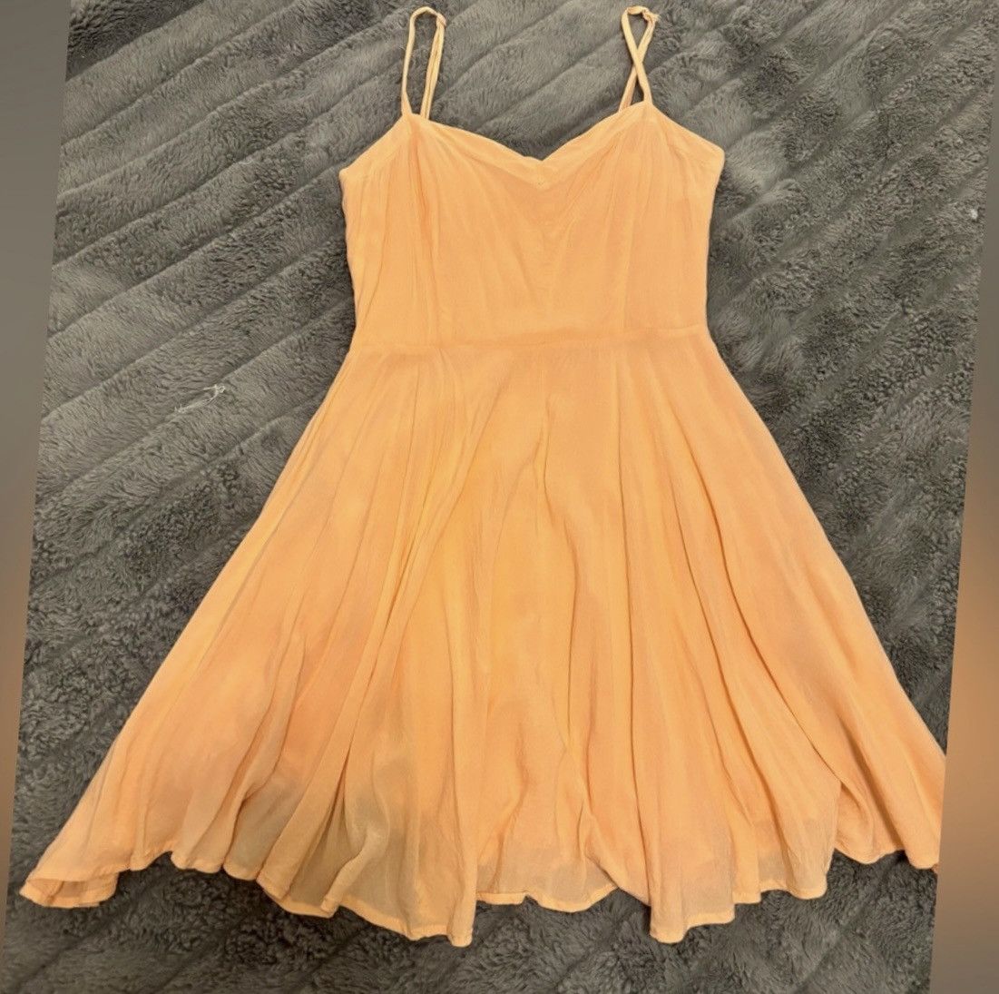 Other Talula Peach Short Sundress Strappy A-line Junior’s Size 00 Size XXS / US 00 / IT 34 - 5 Thumbnail