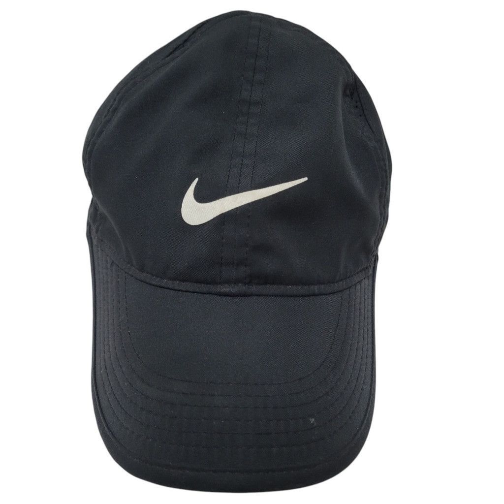Nike Nike FeatherLight Dri-Fit Hat Cap Black Toddler Tennis O/S Size ONE SIZE - 1 Thumbnail