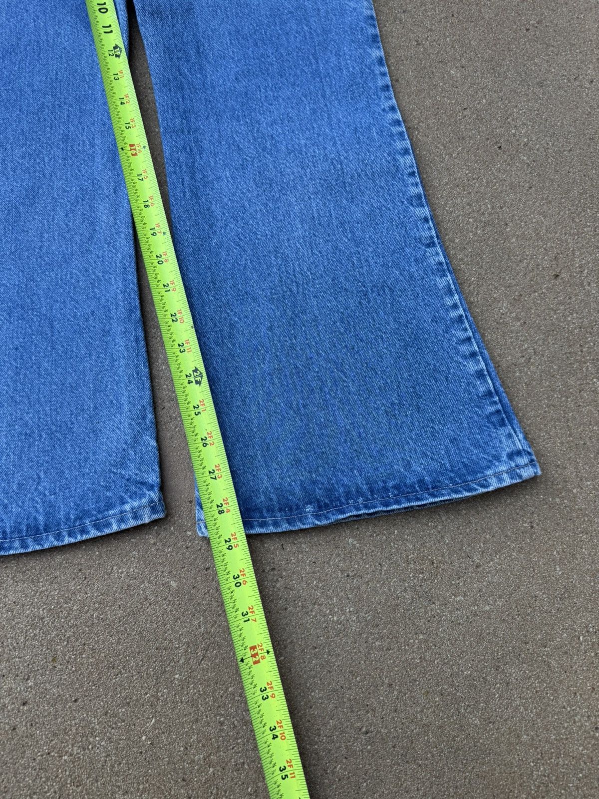 Vintage Vtg 70’s Levi’s 646 Orange Tab Bellbottom Flare Jeans 32x29 Size US 32 / EU 48 - 10 Thumbnail