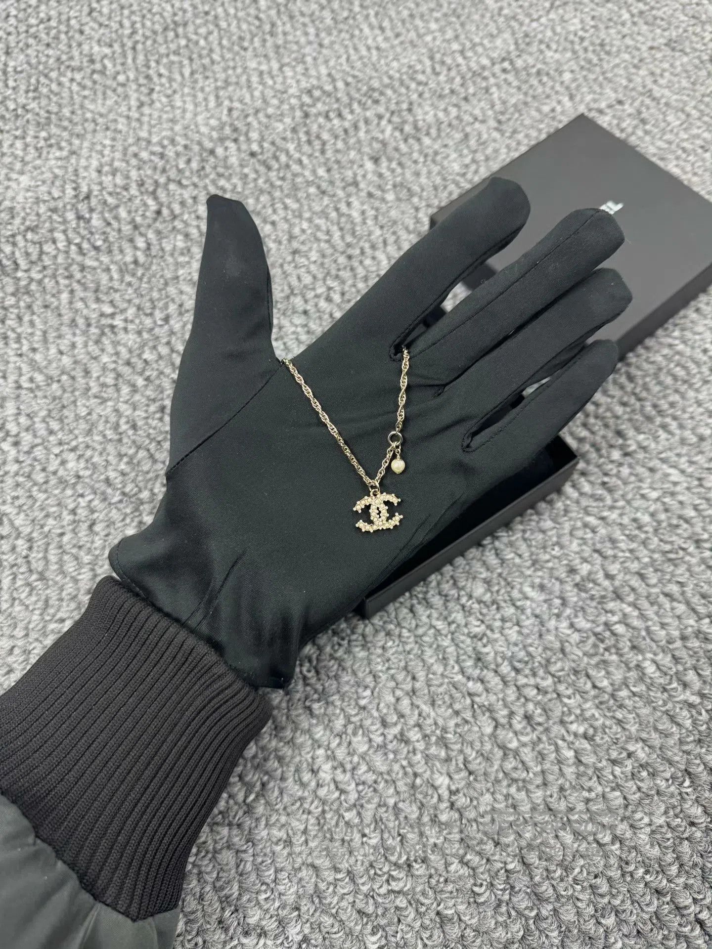 Chanel Chanel Golden Pearl Double C Necklace| Size ONE SIZE - 4 Thumbnail