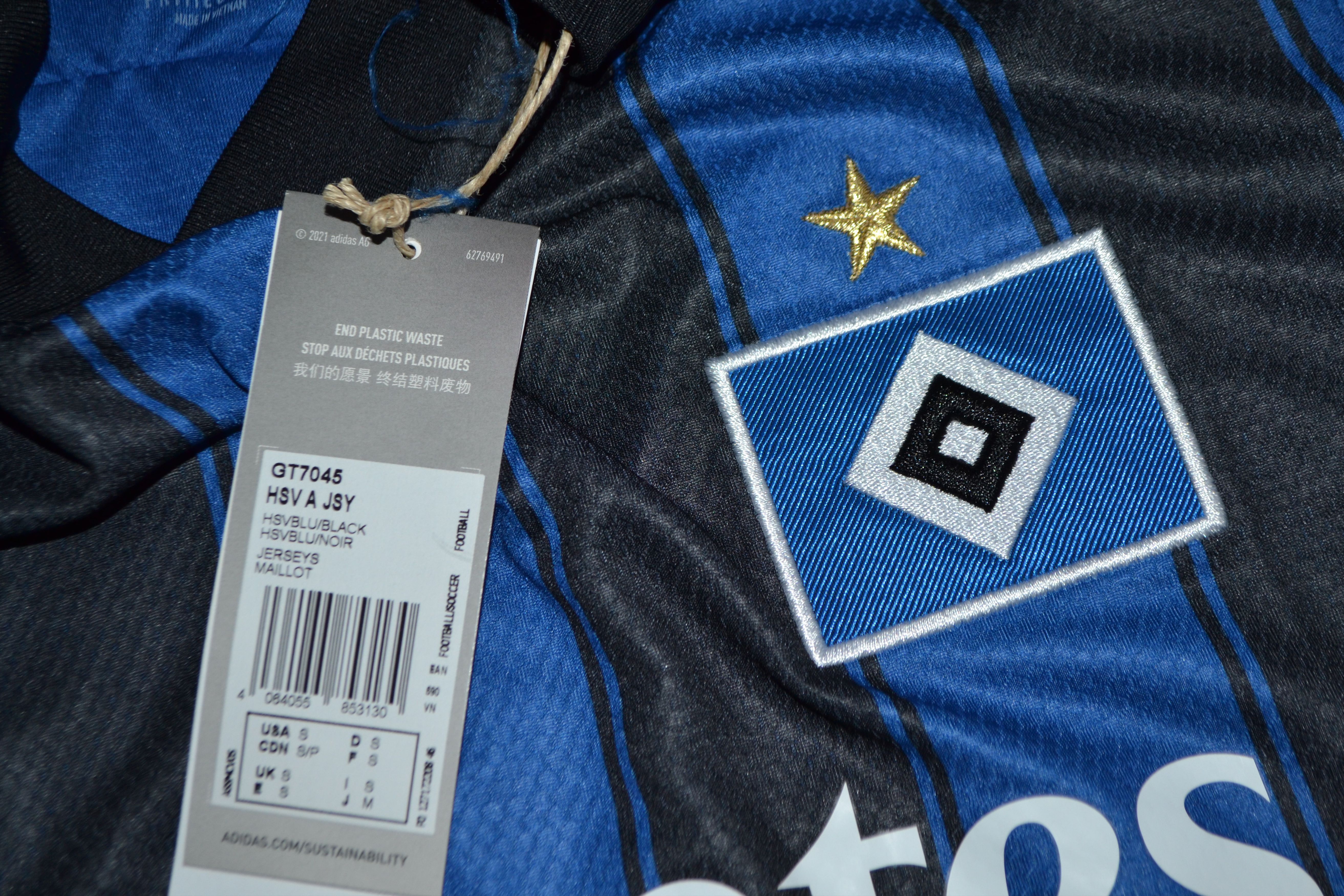 Adidas Hamburg FC Jersey Away 2021-2022 Kit Football Shirt Size US S / EU 44-46 / 1 - 4 Thumbnail