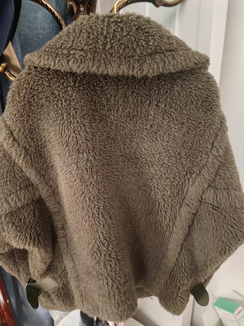 Max Mara Max Mara Short dark green teddy coat Size S / US 4 / IT 40 - 2 Thumbnail