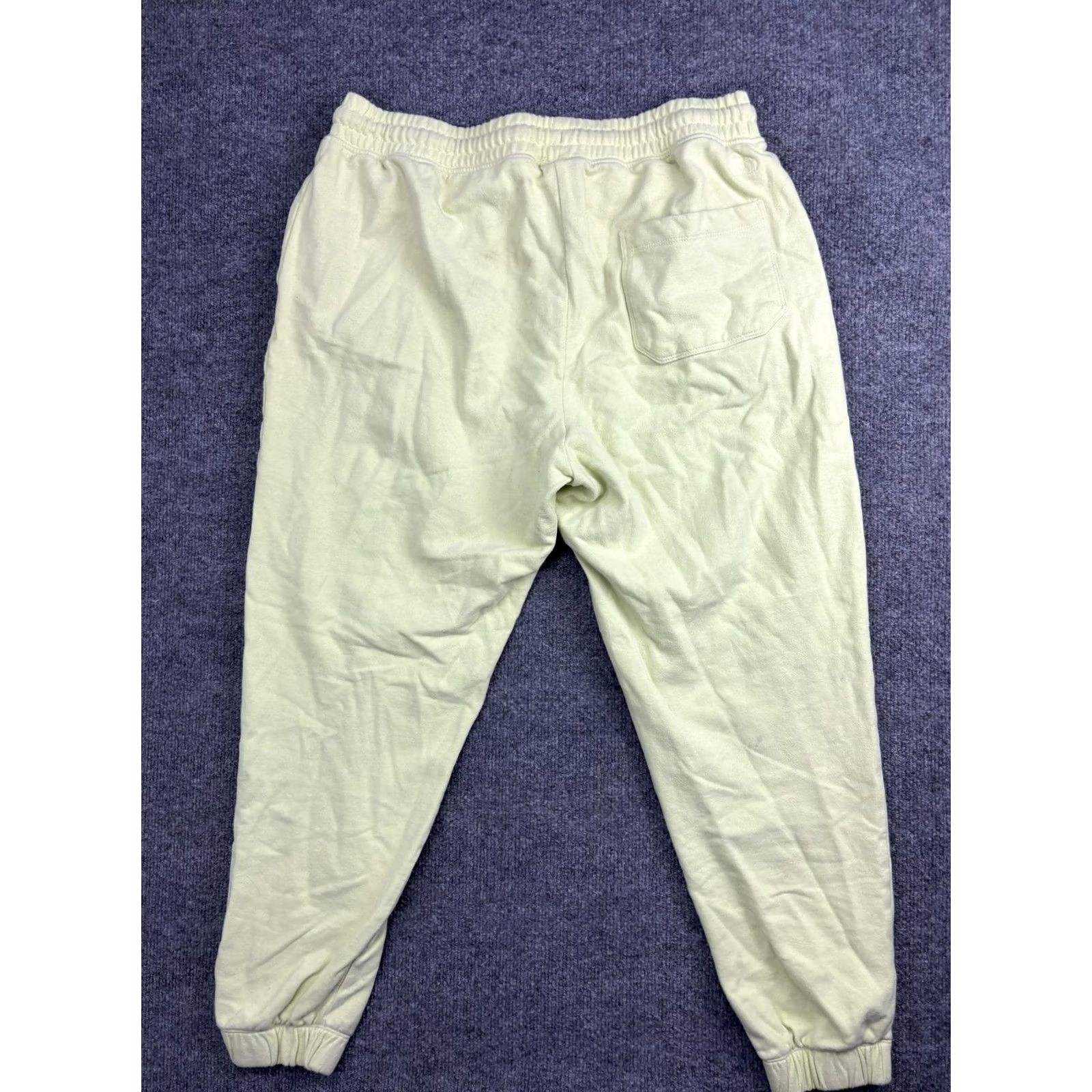 The North Face VINTAGE The North Face Sweatpants Womens XL Yellow French Terry Jogger Pants Cotton Size 40" / US 18 - 7 Thumbnail