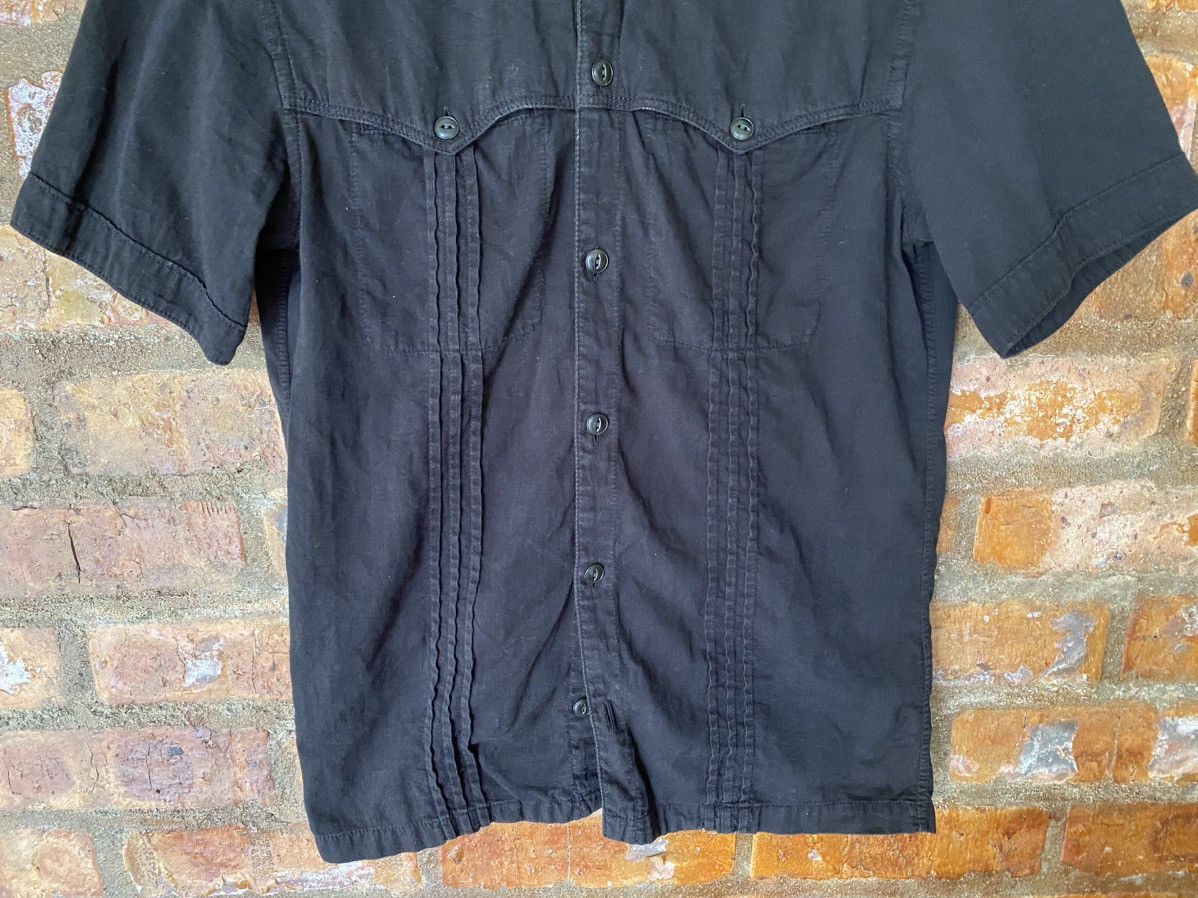 Japanese Brand × Le Grande Bleu (L.G.B.) × Lounge Lizard Lounge Lizard Japan Black pleated shirt Size US M / EU 48-50 / 2 - 4 Thumbnail