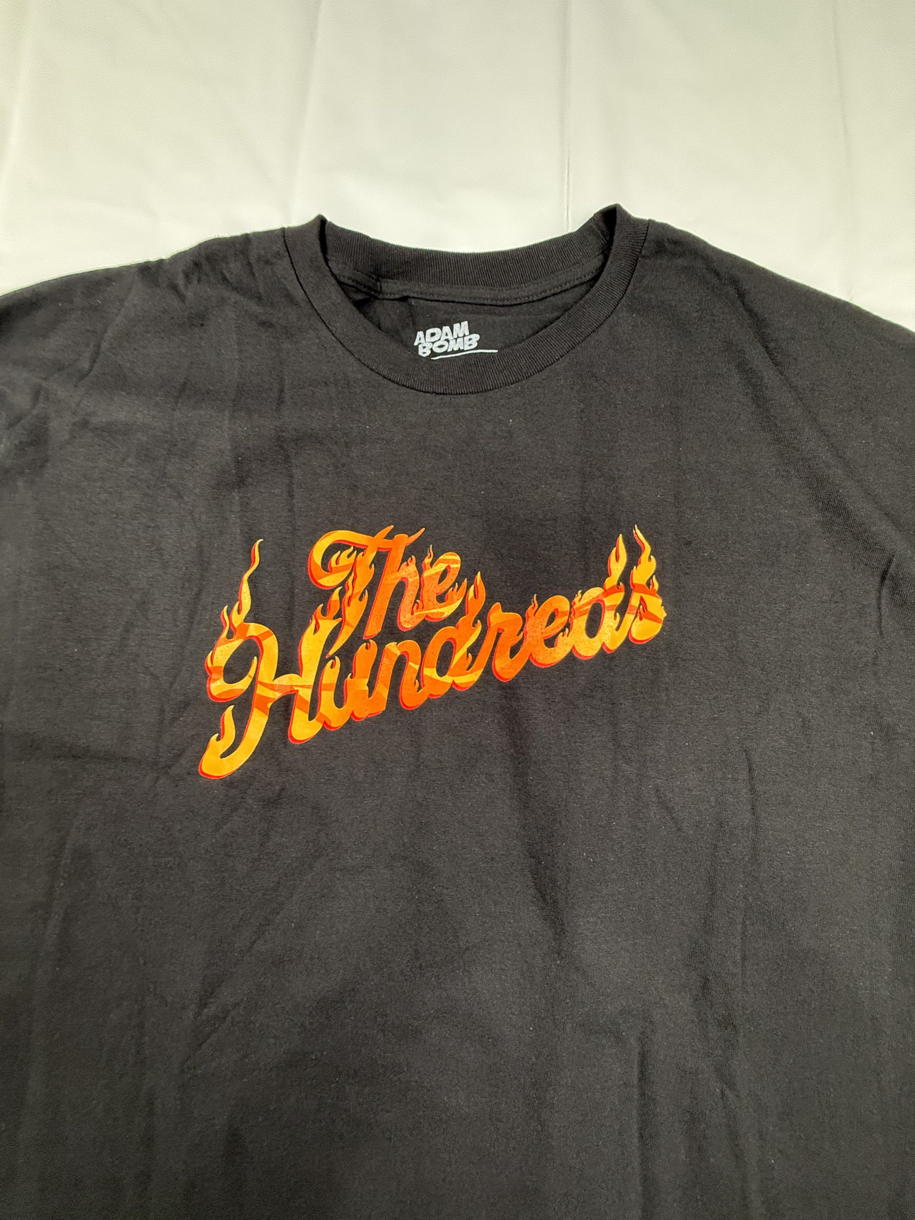 The Hundreds The Hundreds Adam Bomb Mens Black Flame Logo Long Sleeve Size US XXL / EU 58 / 5 - 1 Thumbnail