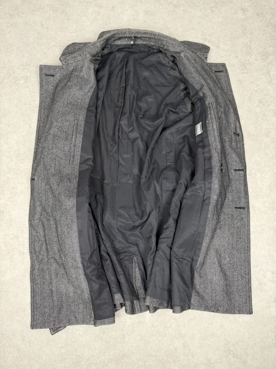 Dior AW2008 Dior Grey Wool Classy Belted Long Jacket Size US M / EU 48-50 / 2 - 11 Thumbnail
