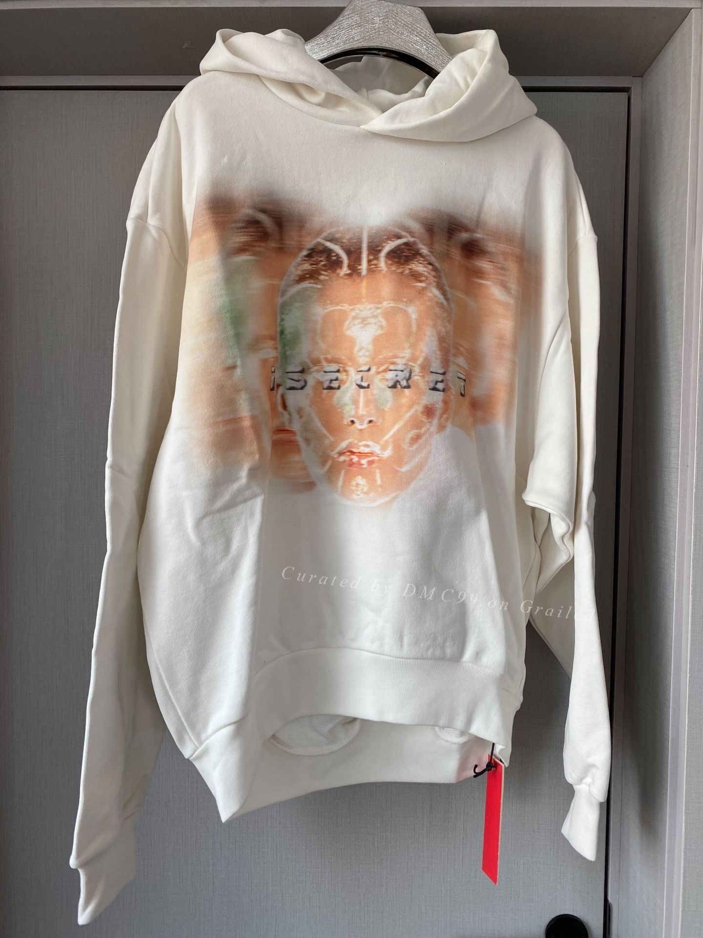 Vintage ISECRET Portrait Hoodie Size US S / EU 44-46 / 1 - 1 Thumbnail