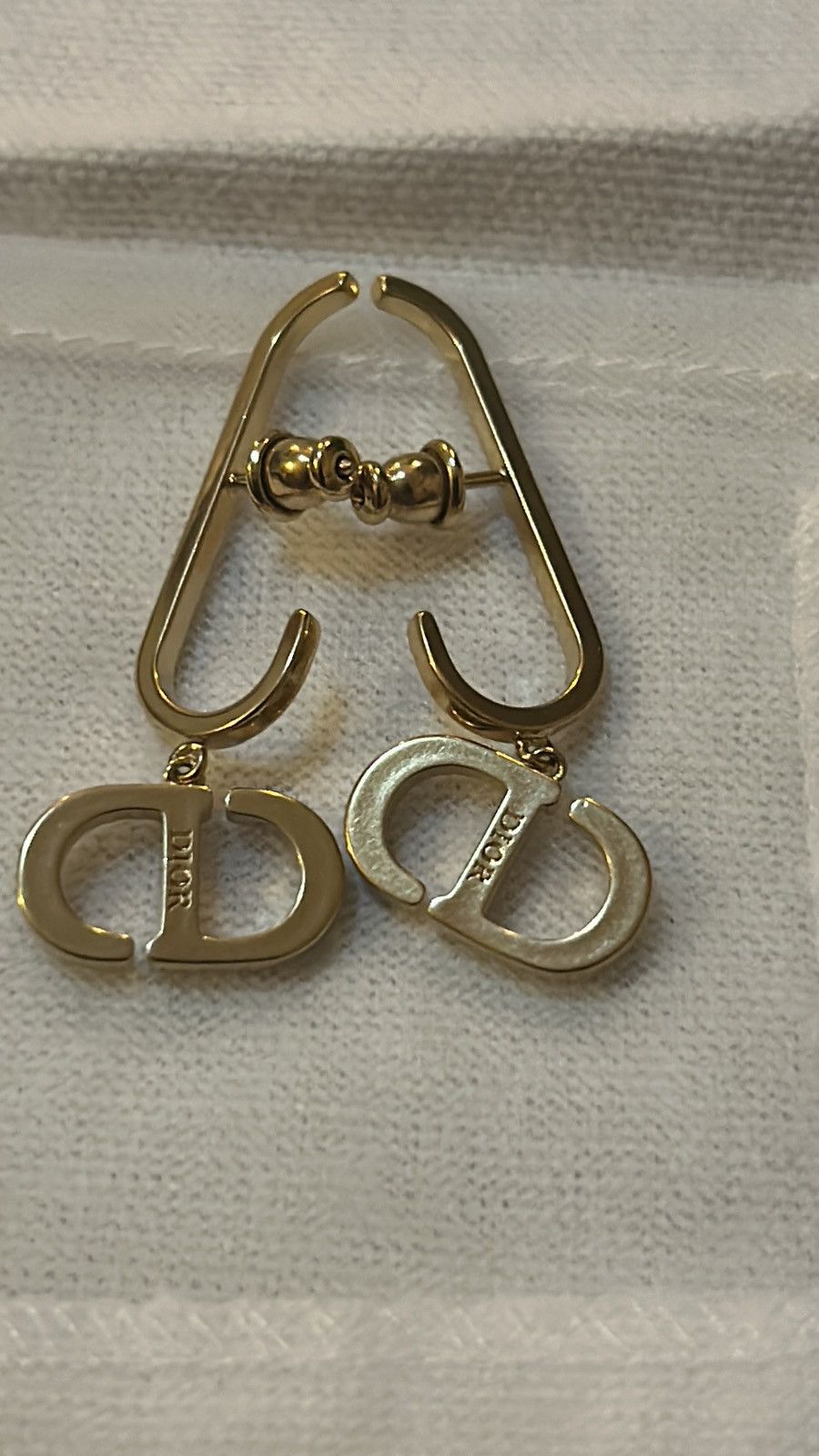 Dior Dior 30 MONTAIGNE EARRINGS Gold-Finish Metal Size ONE SIZE - 9 Thumbnail