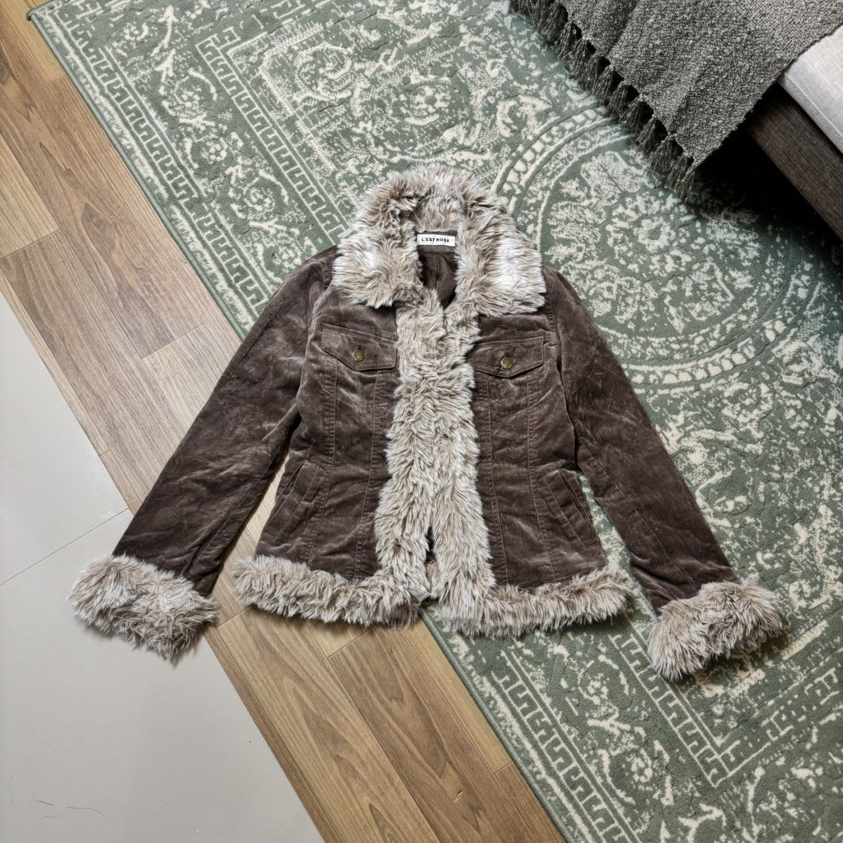 El'est rose Fur jacket IfSixWasNine LGB Style