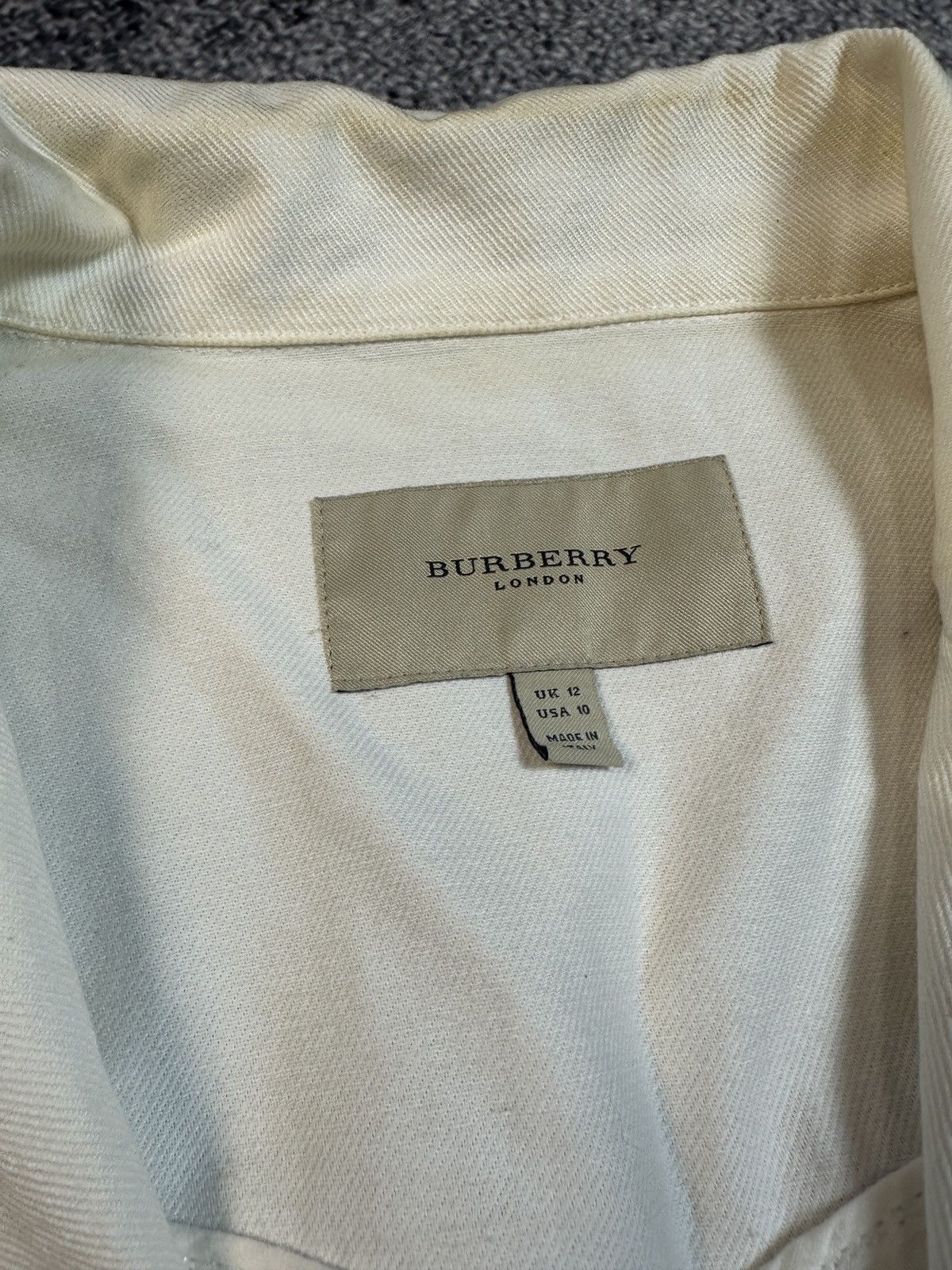 Burberry × Vintage Vintage Burberry Check Jacket Very Rare Streetwear Women Size L / US 10 / IT 46 - 4 Thumbnail
