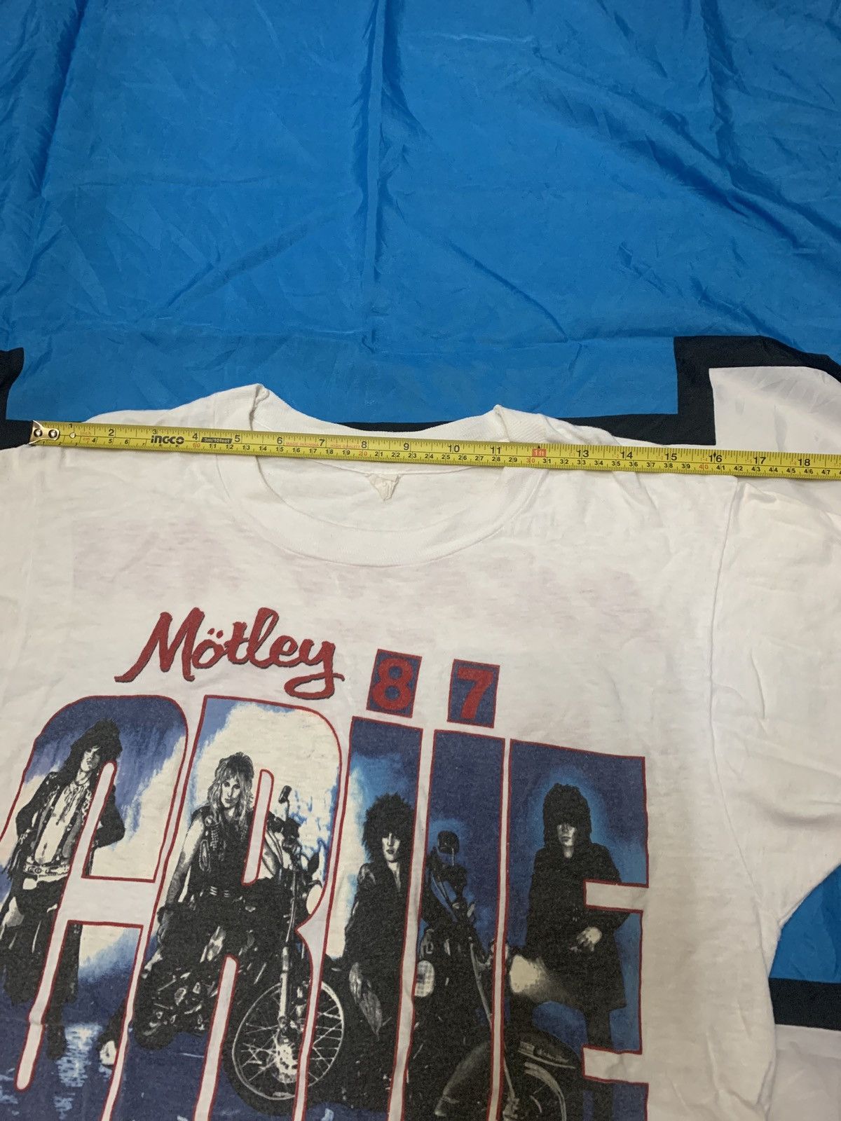 Band Tees × Vintage Vintage Band Tees Motley Crue 1987 Size US S / EU 44-46 / 1 - 11 Thumbnail