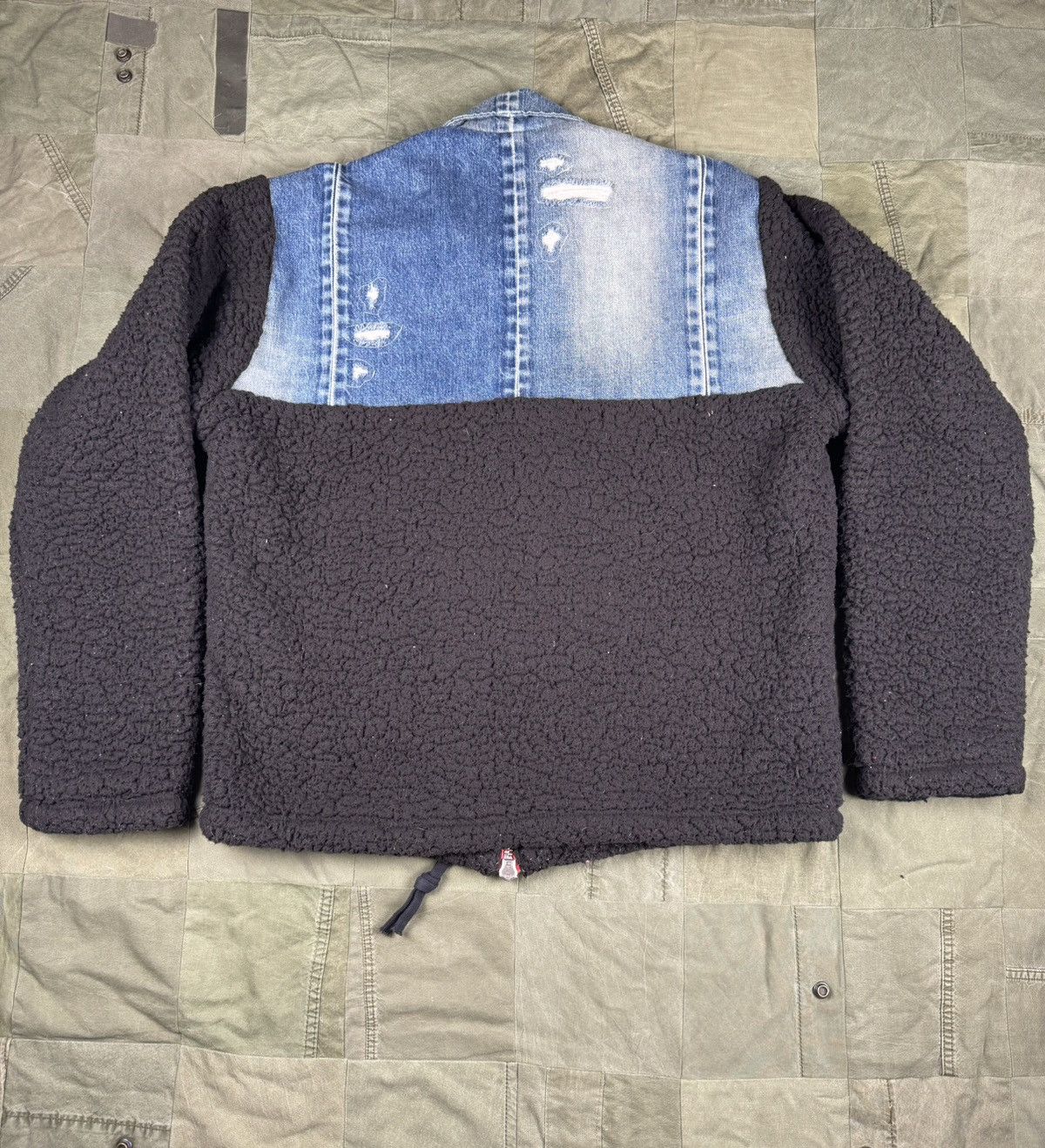 Greg Lauren Denim Sherpa High Tech Zip Size US L / EU 52-54 / 3 - 3 Thumbnail