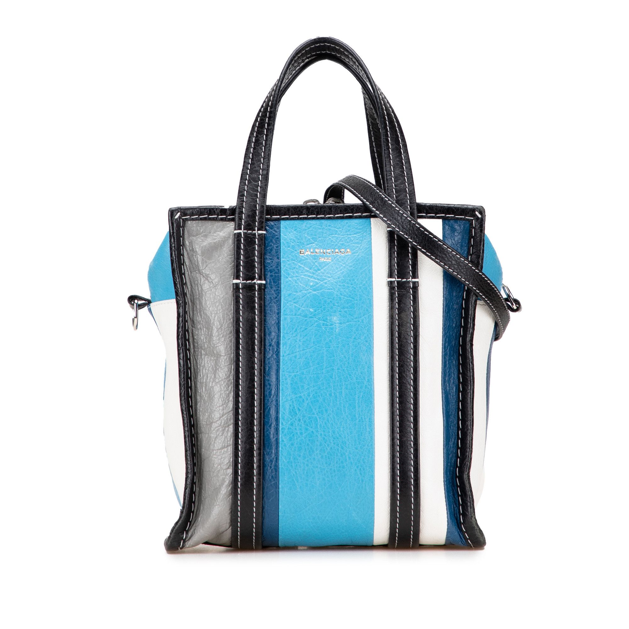 Balenciaga Balenciaga XS Lambskin Bazar Shopper Satchel Size ONE SIZE - 1 Thumbnail