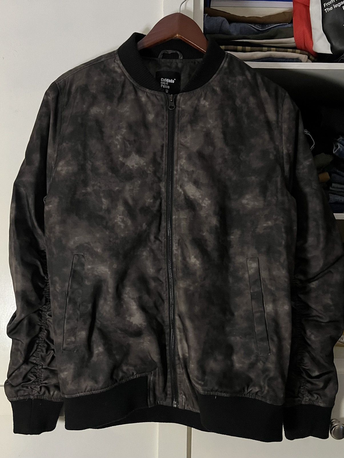 Vintage Vintage 2000s Military Bomber Zip Up Jacket Size US M / EU 48-50 / 2 - 1 Thumbnail