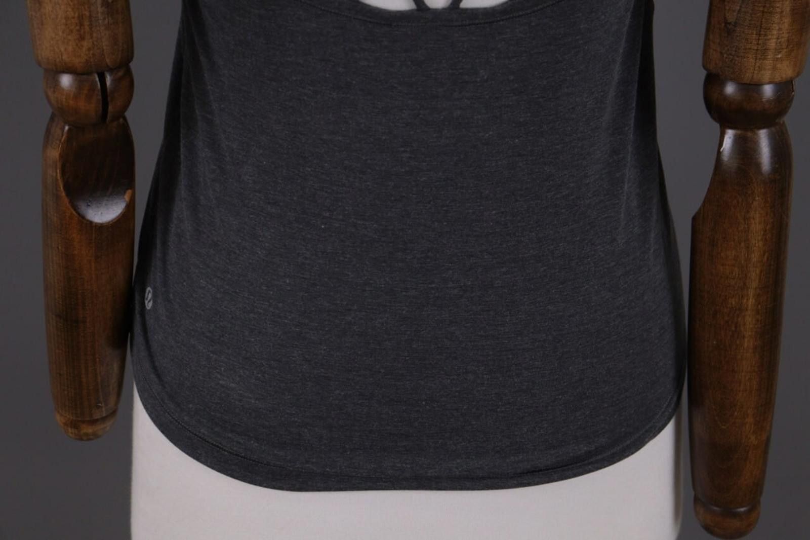 Lululemon Lululemon Athletica Gray Running Top Sleeveless Shirt Size M / US 6-8 / IT 42-44 - 10 Thumbnail