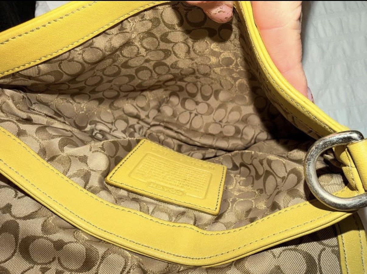 Coach Vintage yellow/green cosch soho crossbody Size ONE SIZE - 5 Thumbnail