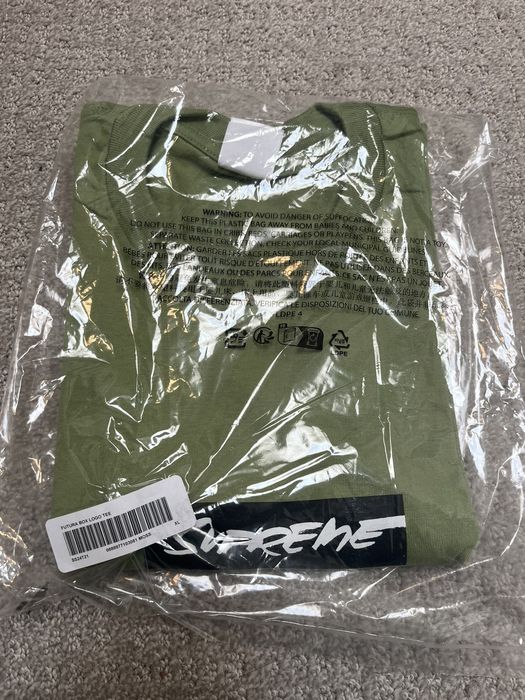 Supreme Supreme Futura Box Logo Tee Moss Green XL ExtraLarge