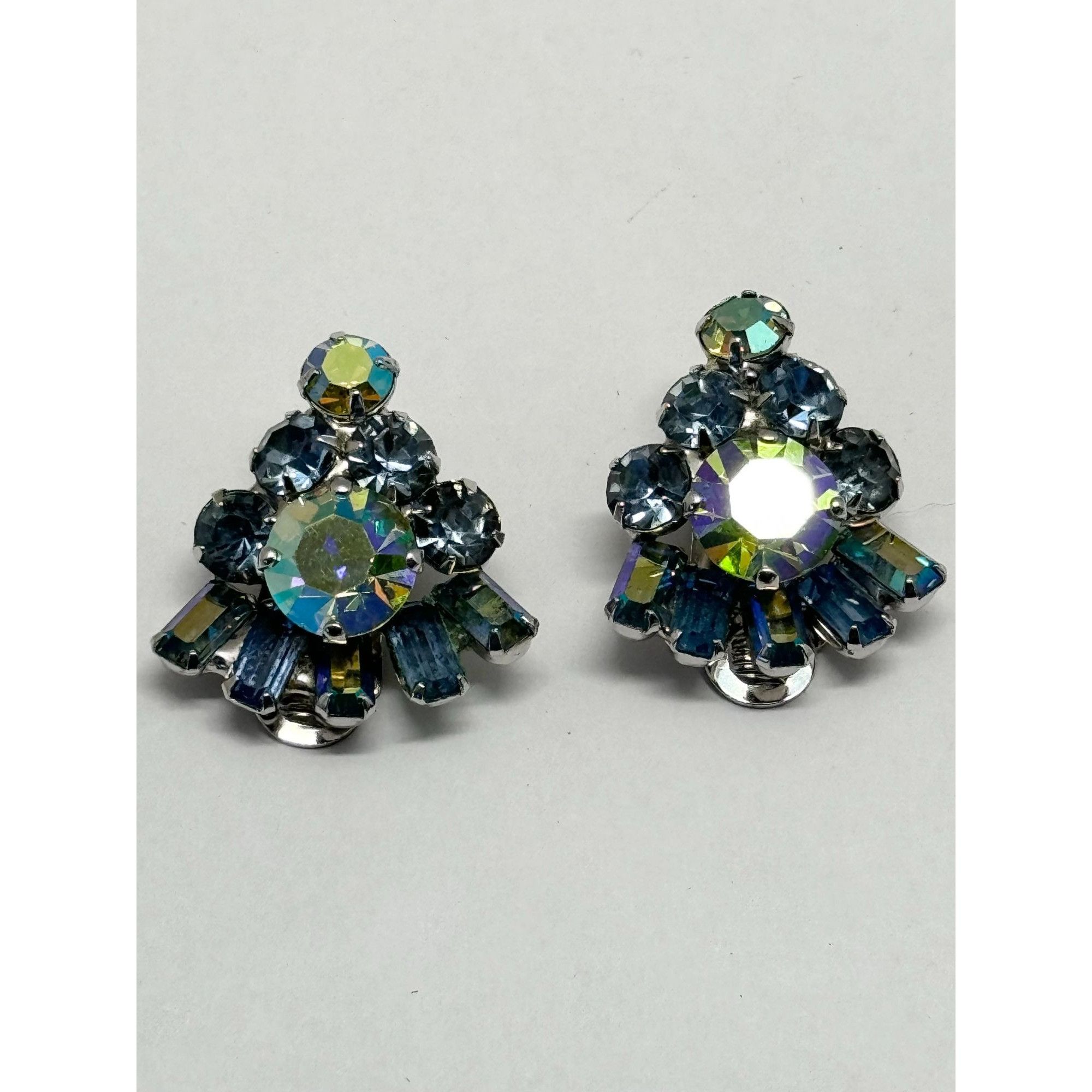 Vintage Vintage Weiss glass Rhinestone earrings Size ONE SIZE - 5 Thumbnail