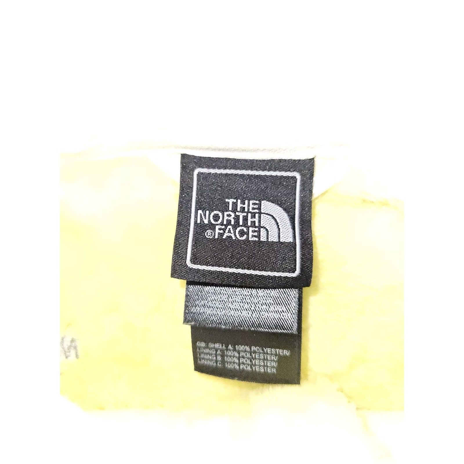 The North Face VINTAGE North Face Jacket Womens Small Yellow Fleece Full Zip Soft Shaggy Outdoor Cozy Size S / US 4 / IT 40 - 3 Thumbnail