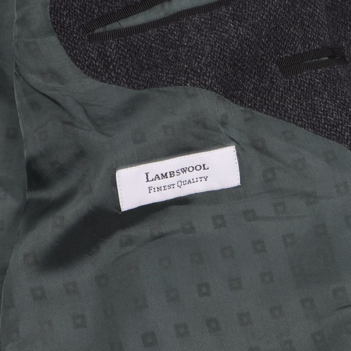 Hugo Boss Vintage Blazer Jacket Hugo Boss Lambs Wool Dark Gray Size 46R - 14 Thumbnail