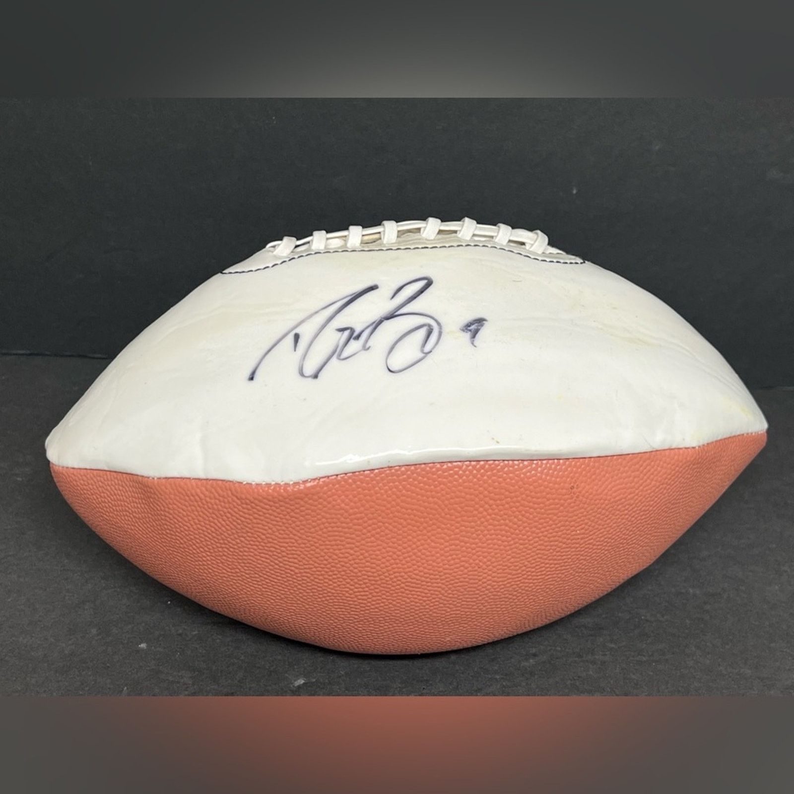 NFL Drew Brees Autographed New Orleans Saints Full-Size Football Size ONE SIZE - 1 Thumbnail