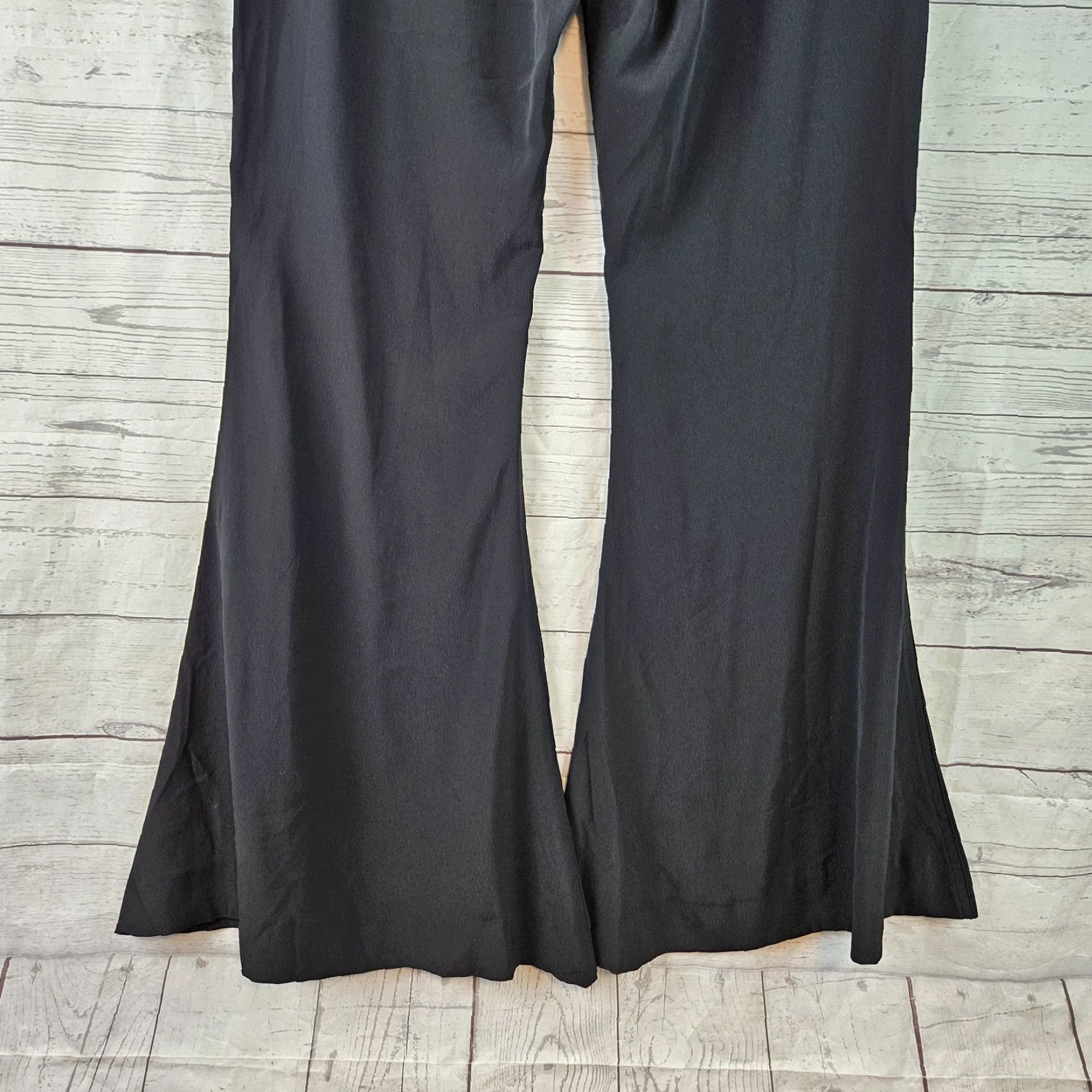 Reiss Reiss Womens Gabi Flare Pants Sz 6 Black High Rise Dress Pants Vintage: No Womens Size 28" / US 6 / IT 42 - 5 Thumbnail